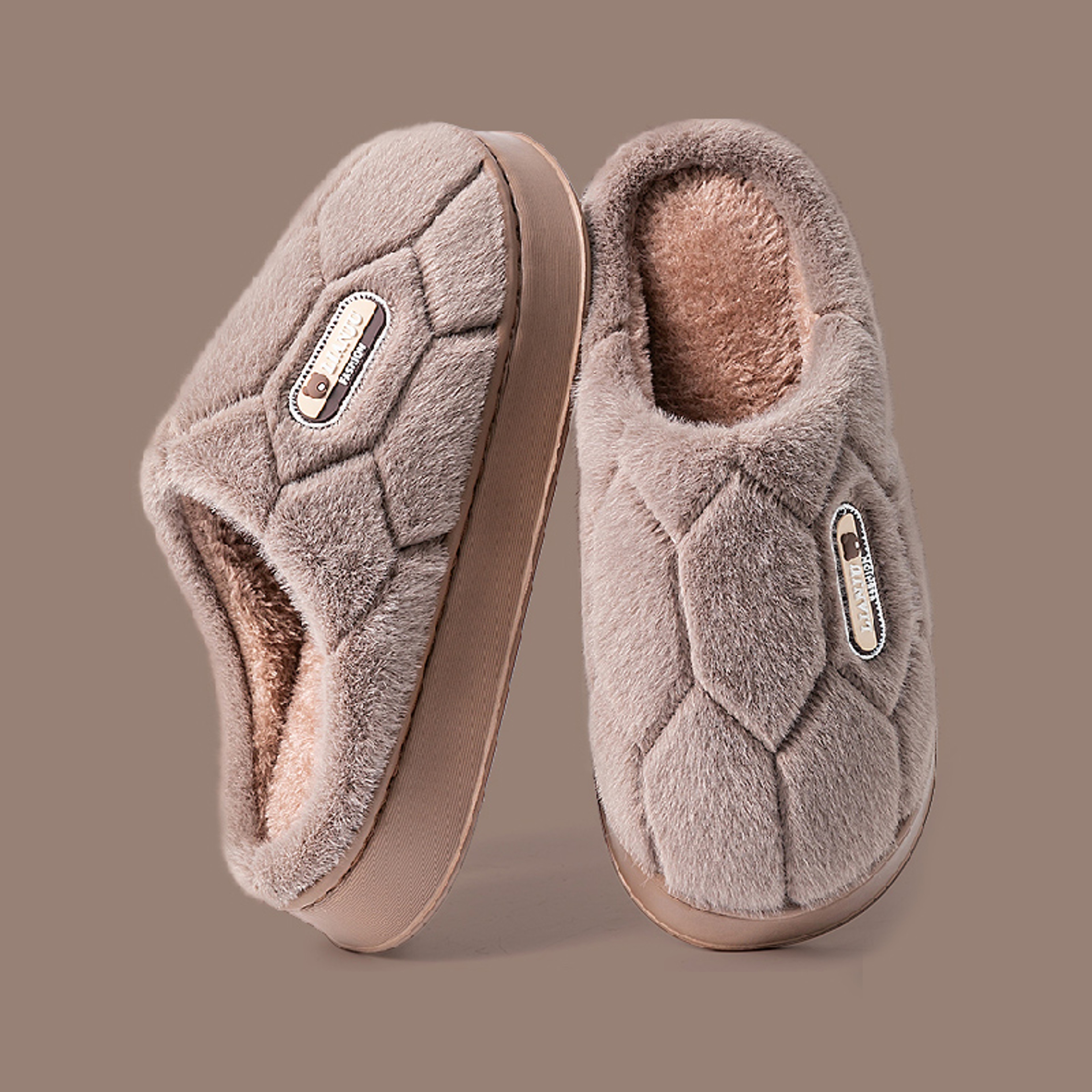 Nonslip Trend Winter Indoor Flip Flops Warm Slippers For Men And Women Soft Casual Home Slides 1