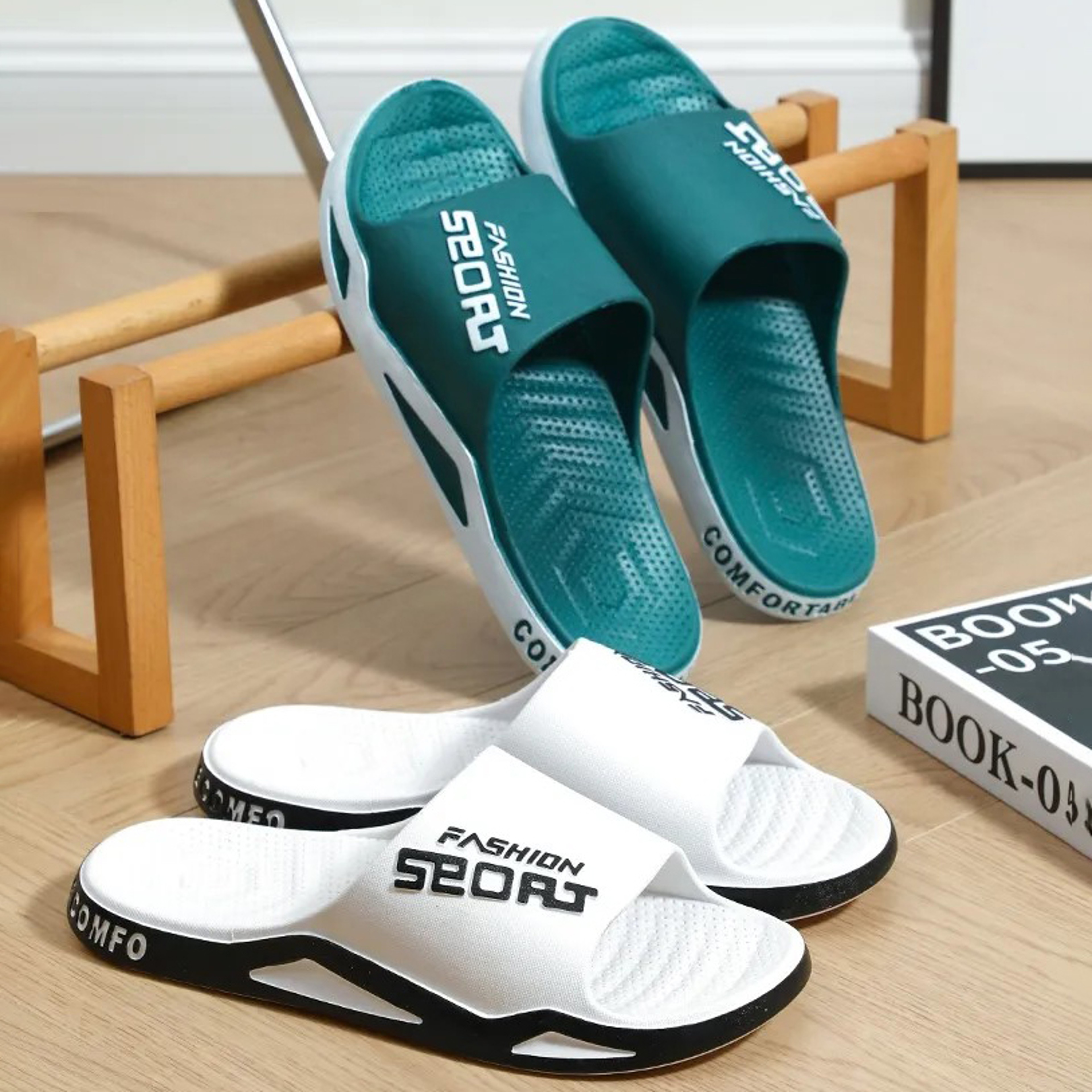 Summer Fashion Slippers NonSkid Bathroom Sandals For Men And Women Sport Outdoor Sandals Comfortabl 5