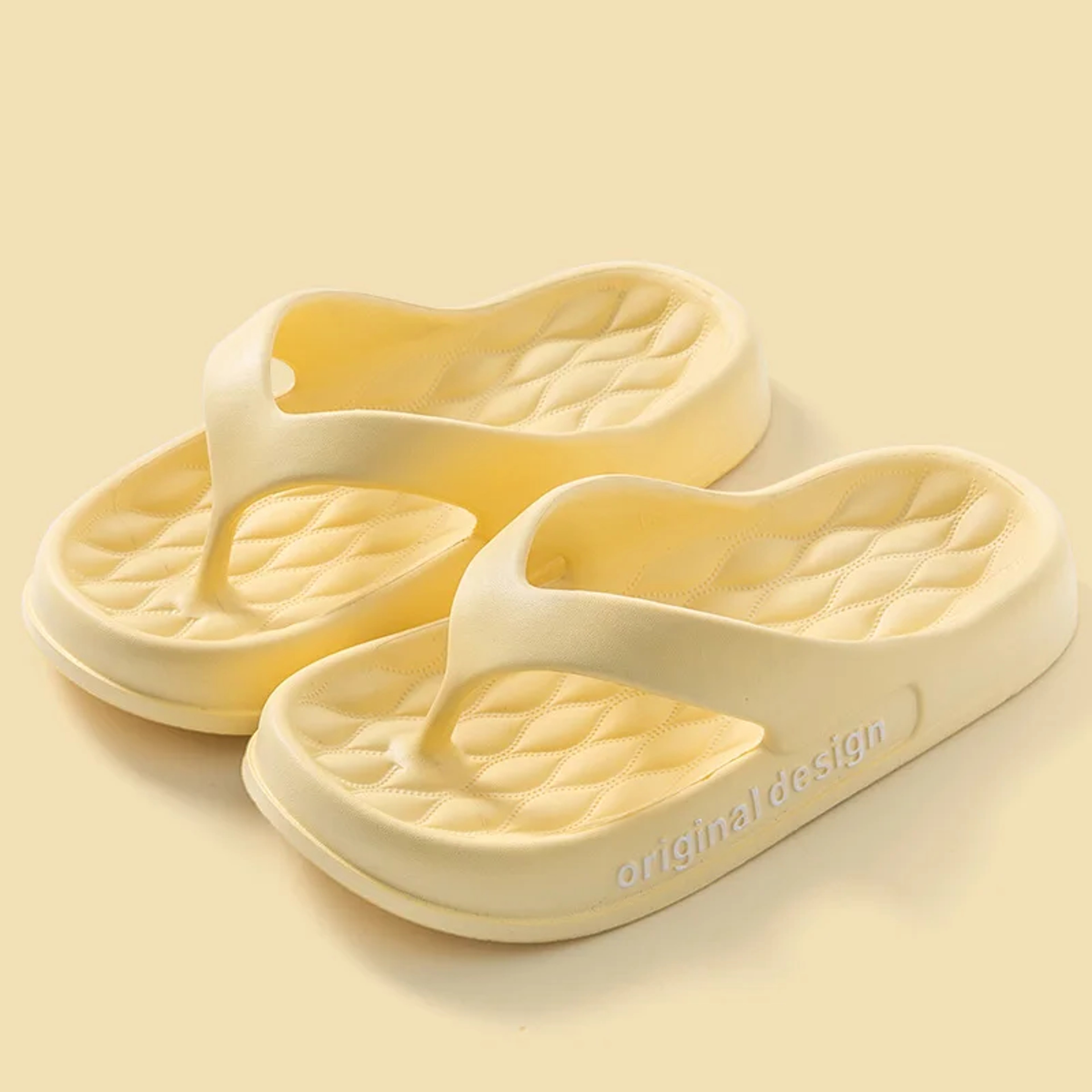 Women's Non-slip Platform Slippers, Solid Color Indoor Flip Flops, Stylish Women's Footwear for Relaxation – view 7