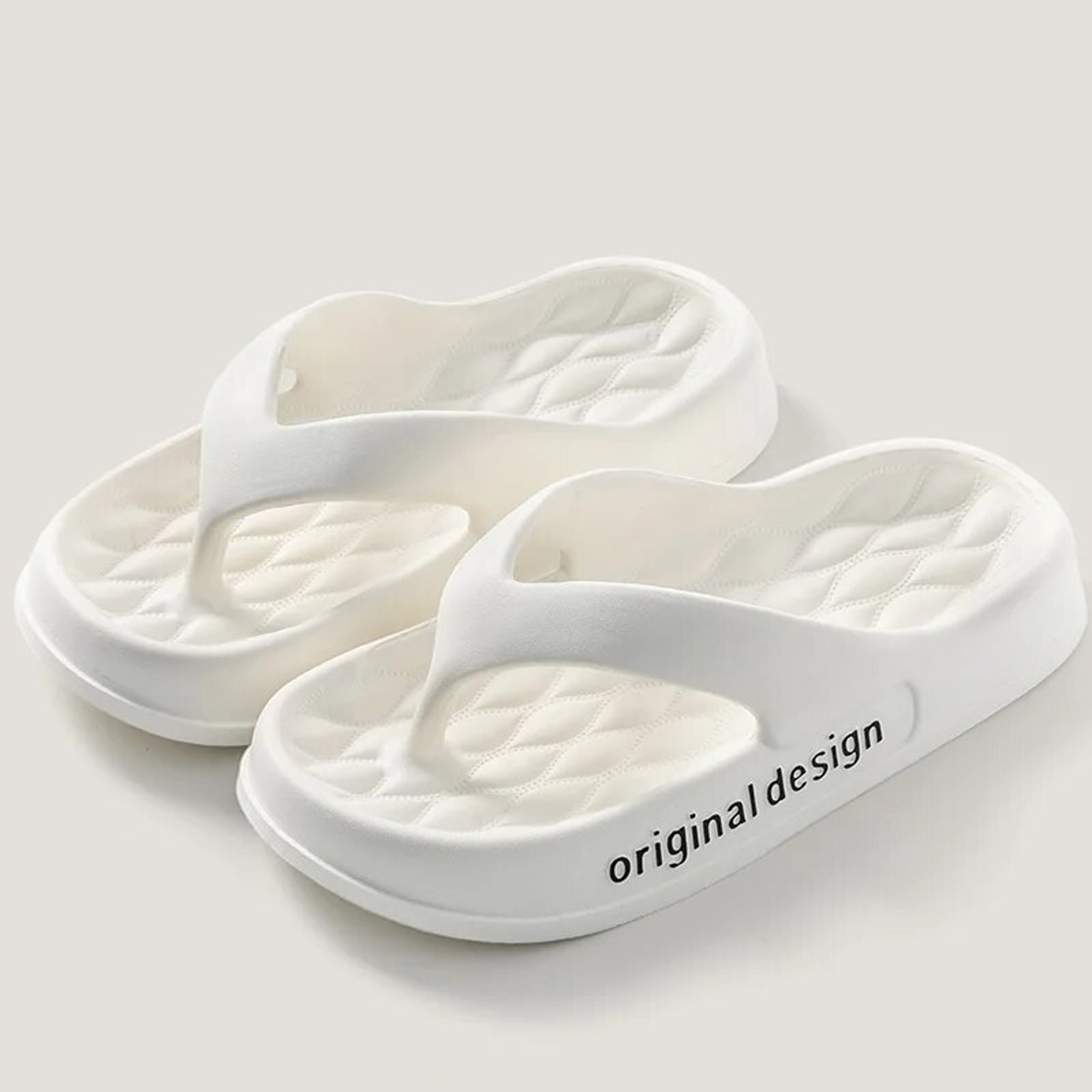 Women's Non-slip Platform Slippers, Solid Color Indoor Flip Flops, Stylish Women's Footwear for Relaxation – view 11