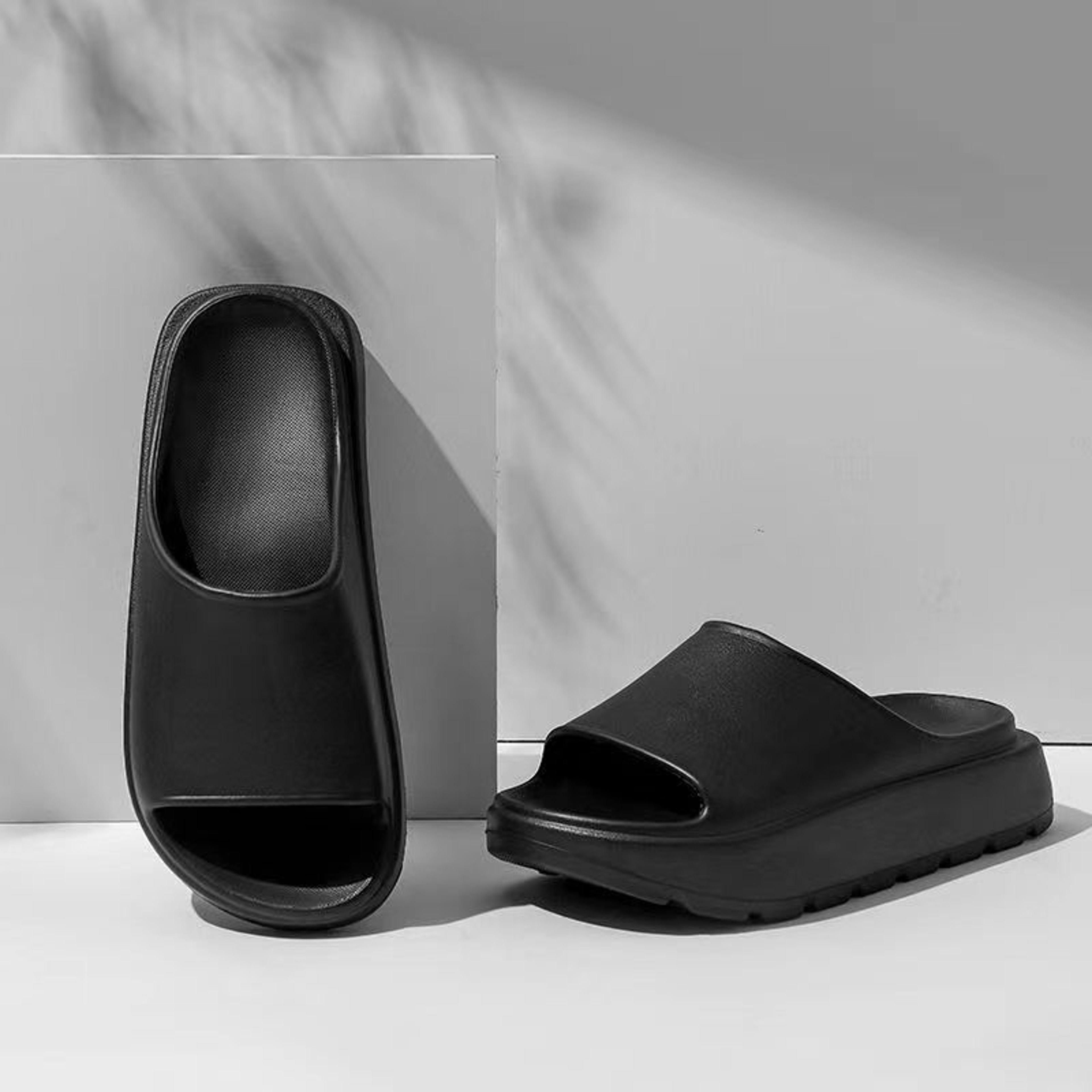 Women Summer Beach Slippers Thick Sole EVA Platform Flip Flops Lightweight NonSlip Bathroom Slides 9
