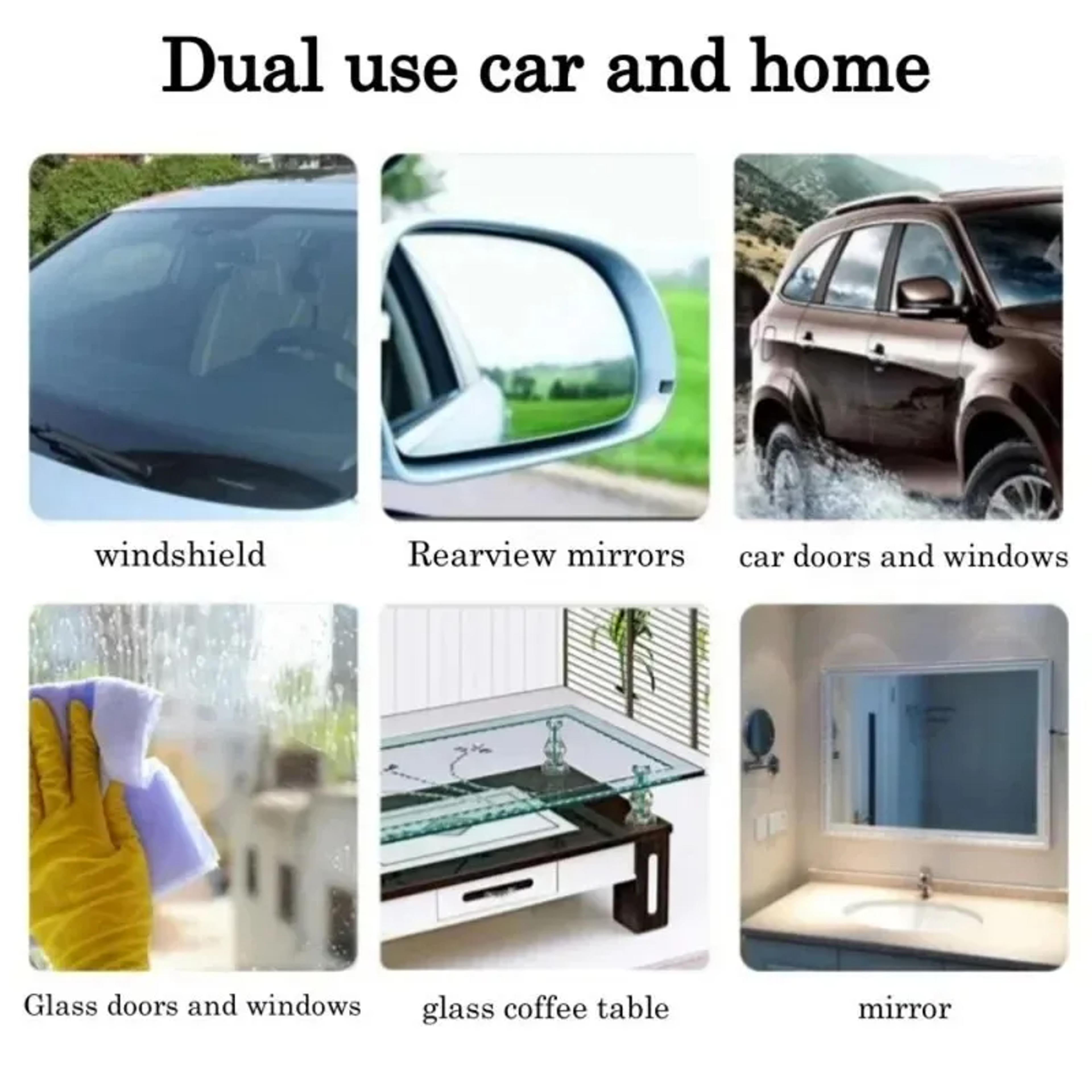 Solid Cleaning Sheet For Car Windshield Concentrated Window Oil Film Cleaning Solution Wiper Glass  4