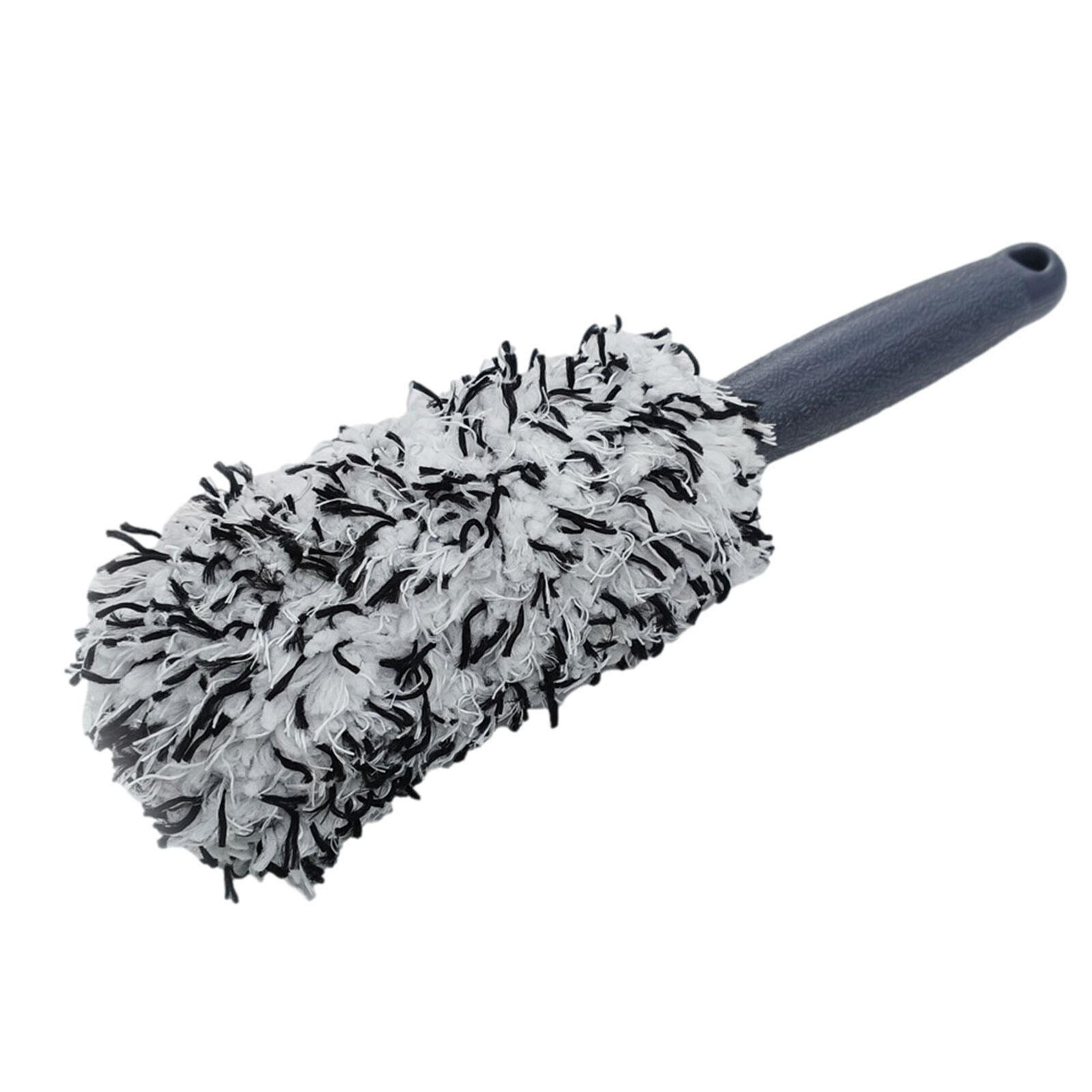 Portable Plush Car Wheel Hub Brush Car Wheel Tire Rim Cleaning Tool Dust Removal Detailing Care For 1