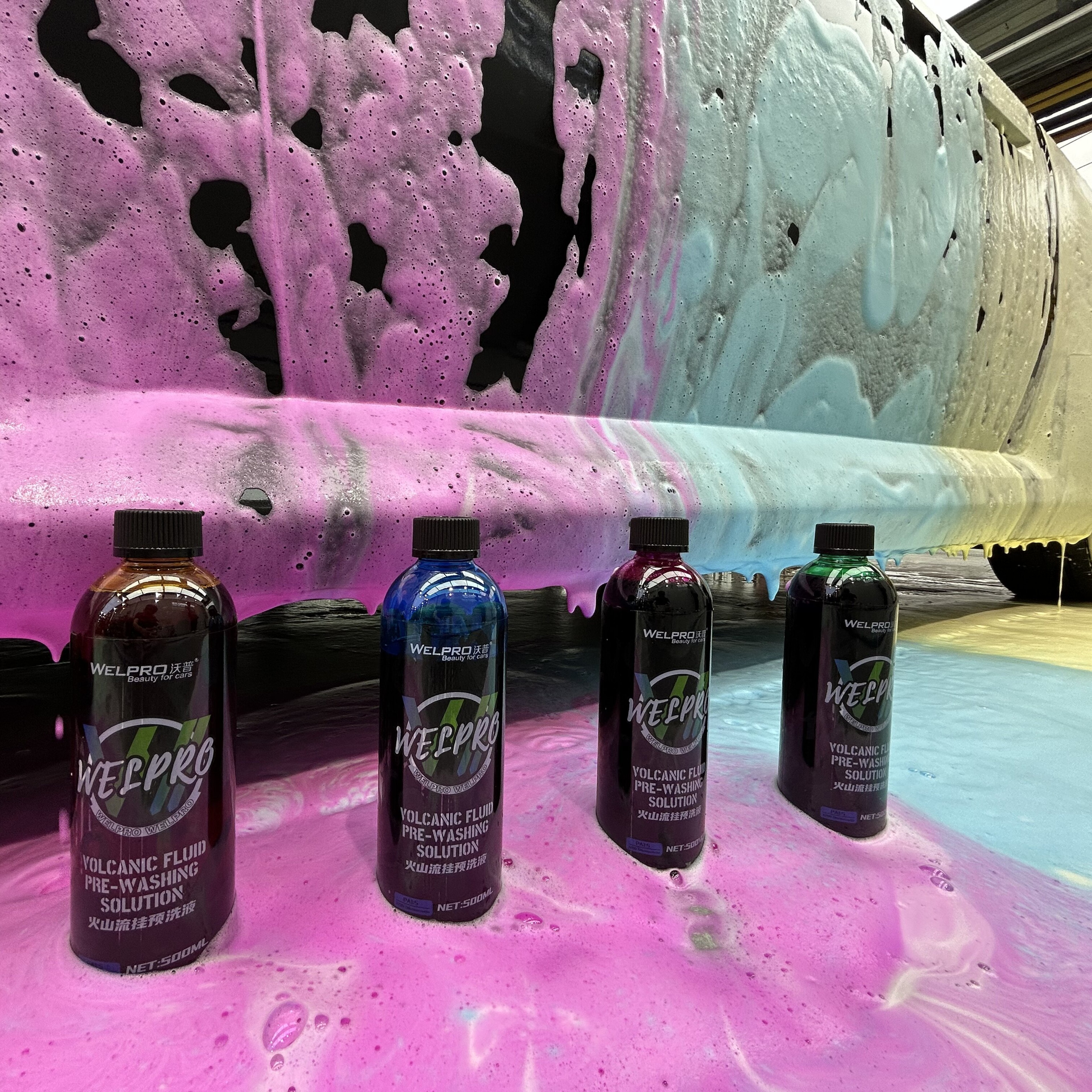 High Foaming Car Wash Color Foam Shampoo Perfect For Foam Guns  Cannons Premium Car Soap 4