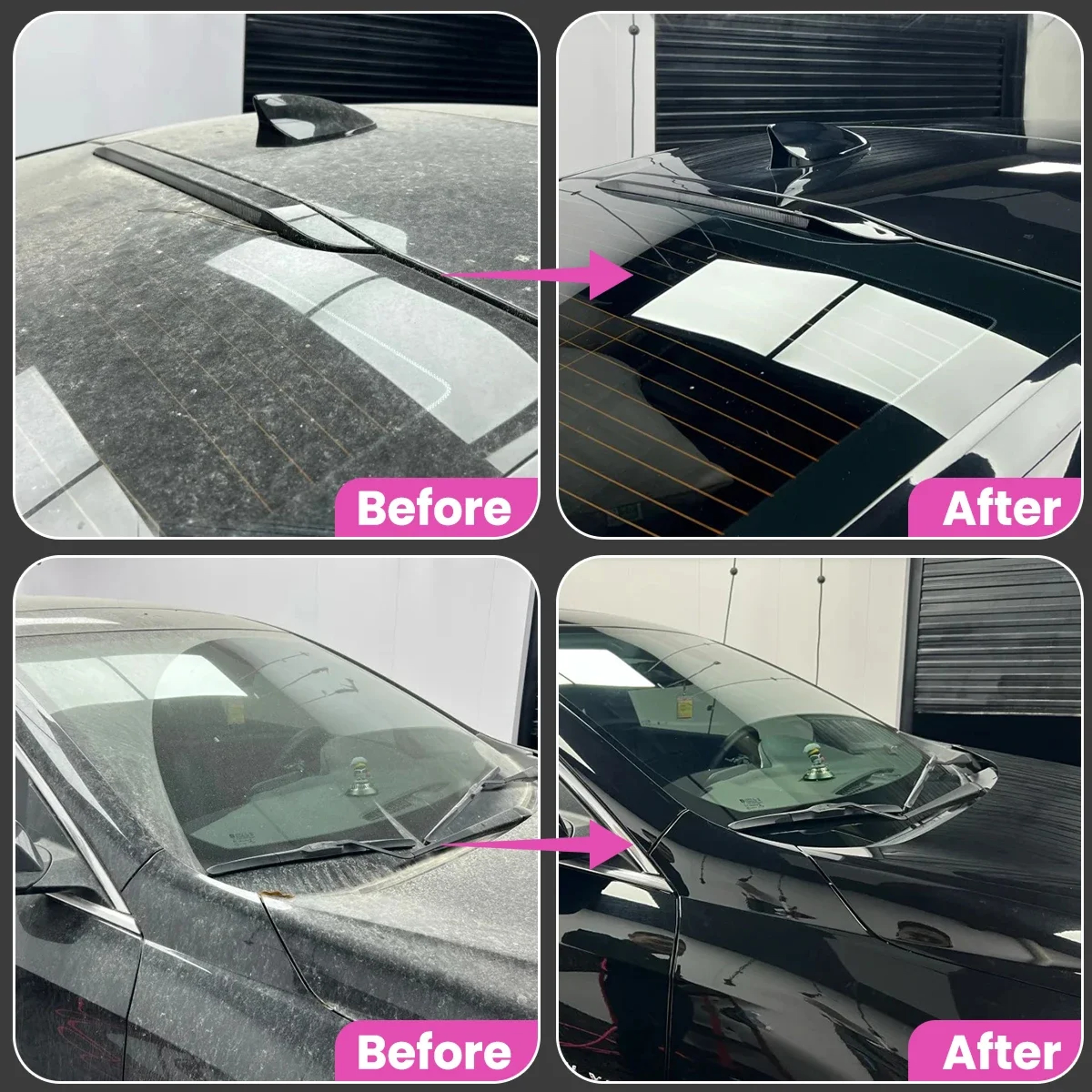 Car Wash Shampoo Pink Magic Foam Cleaner High Concentration Sediment Soap Prewashed Off Wash Super  4