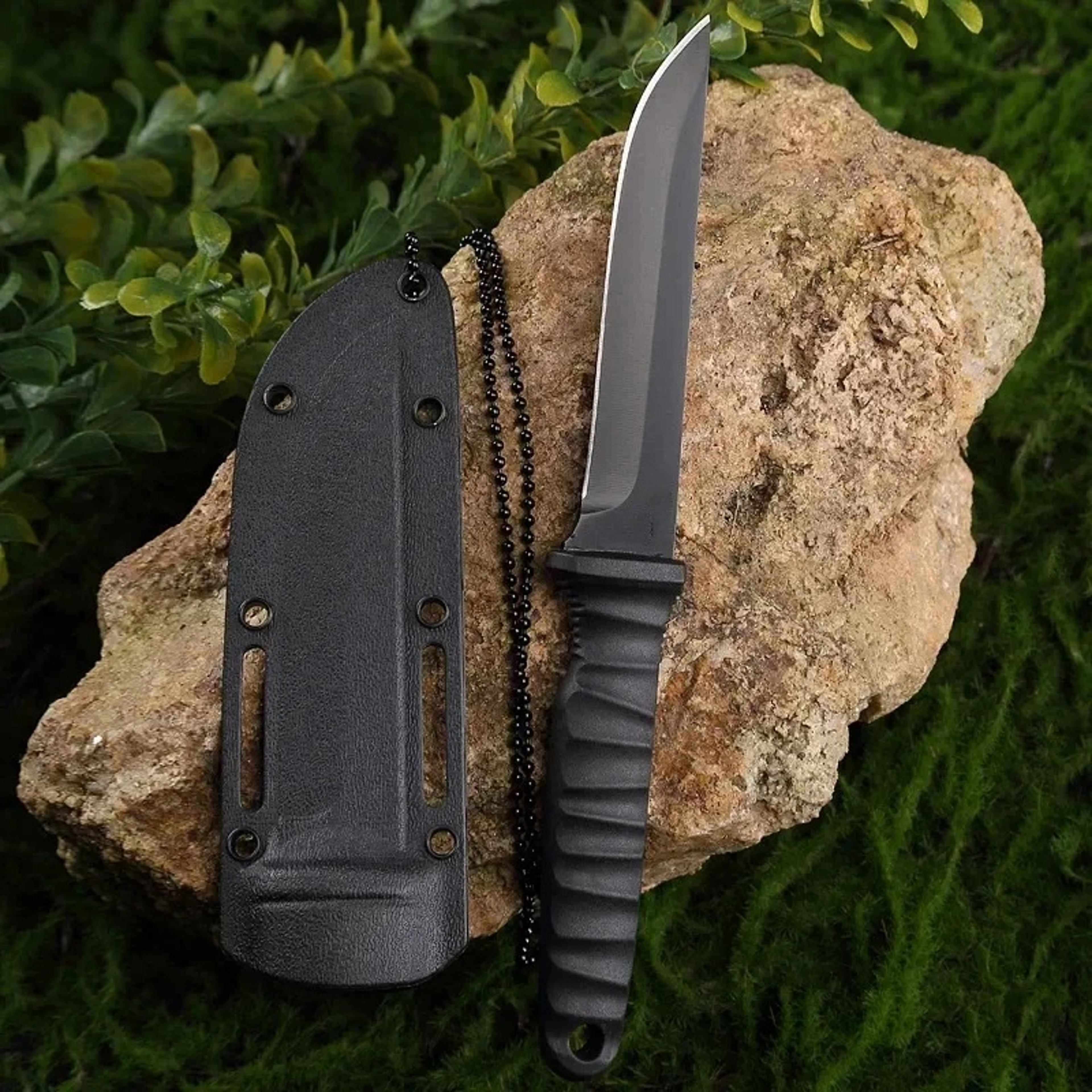 High Hardness LifeSaving Knife Outdoor SelfDefense Camping Knife Stainless Steel EDC Knife For Clim 2