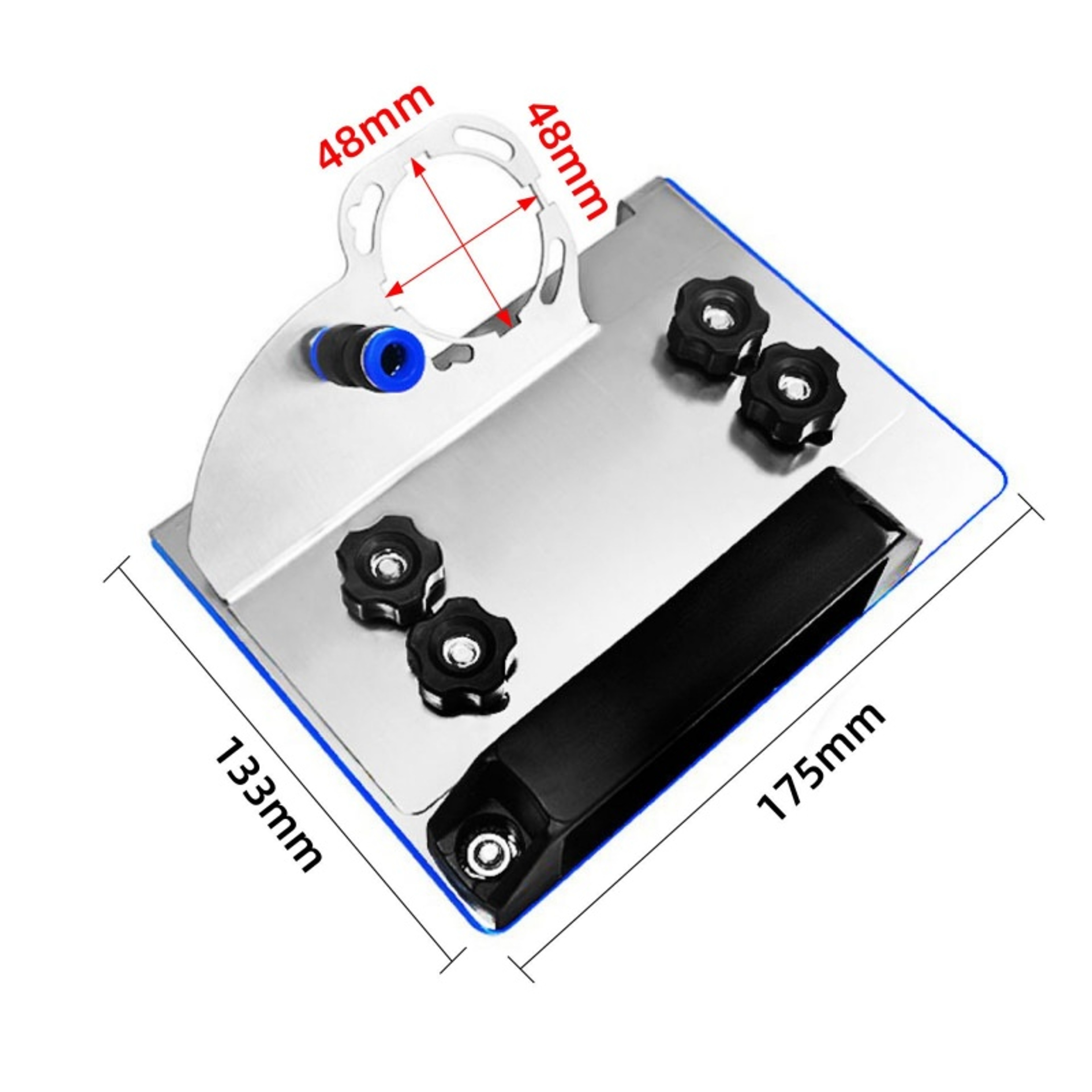 Angle Grinder Stand for Chamfer Cuts, Universal Tile Cutting Holder, Precision Cutting Tool – view 7