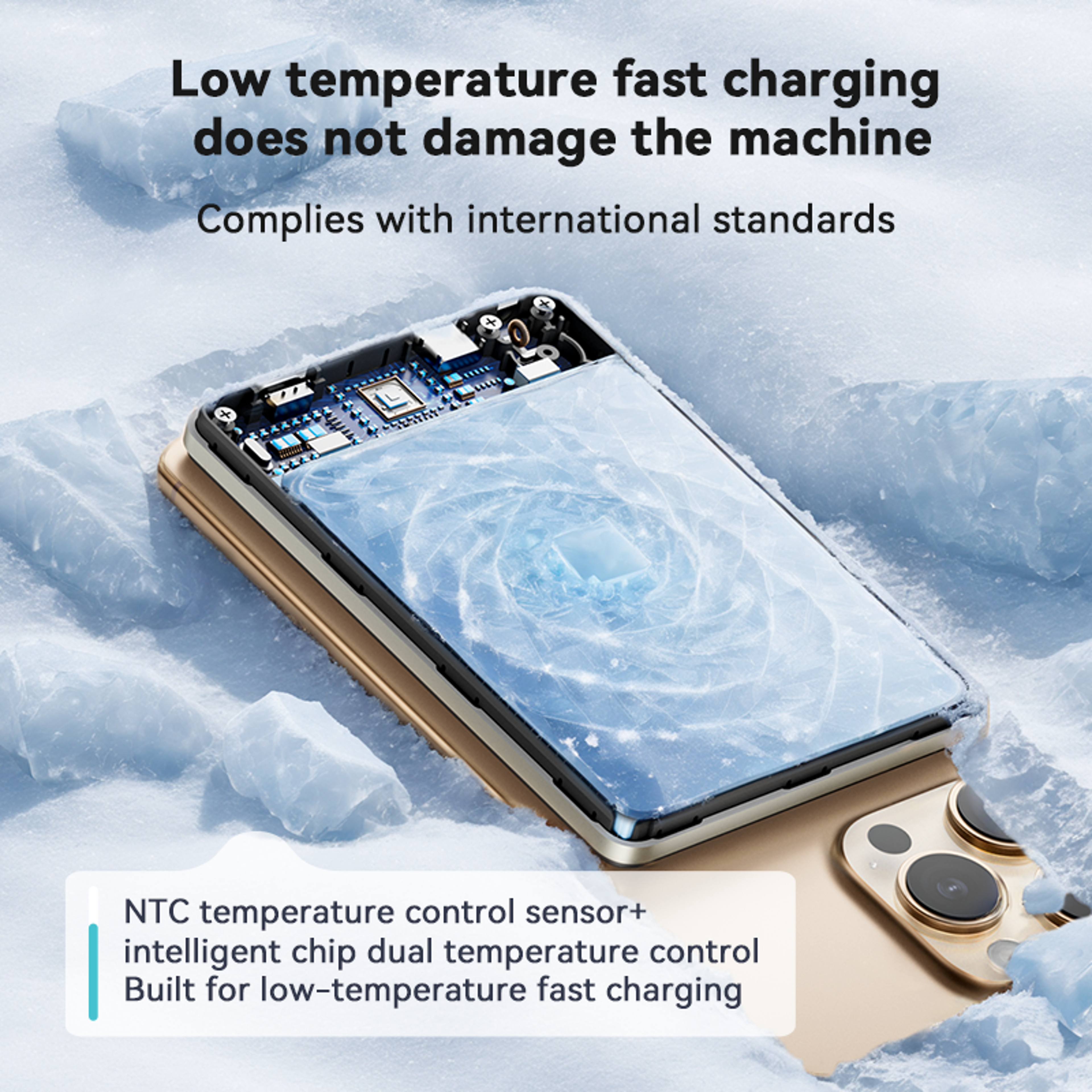 Wireless Magnetic Power Bank Portable Charger With Fast Charging For MagSafe Devices 3