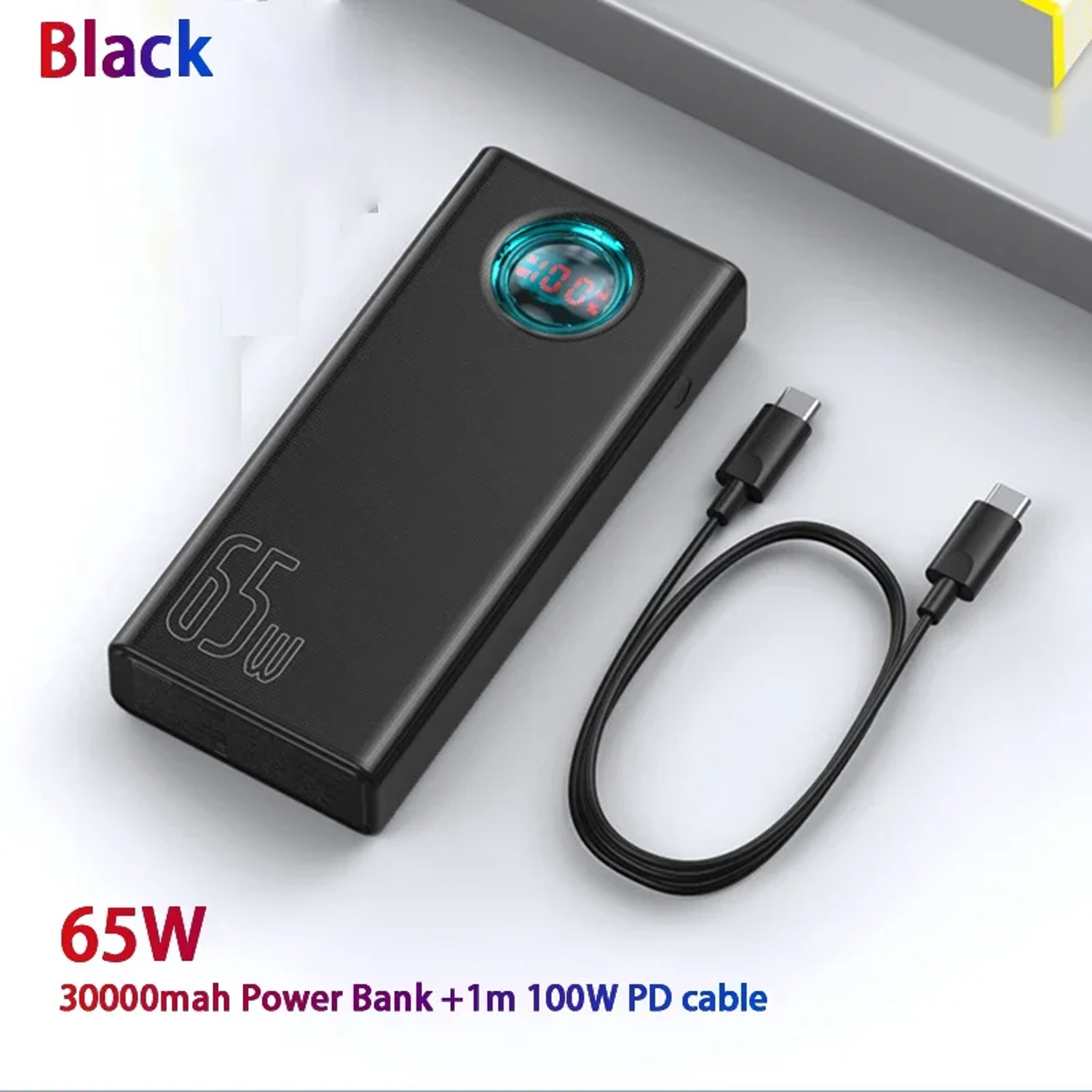 Quick Charging Power Bank SCP Portable External For Laptop Tablet Devices 0