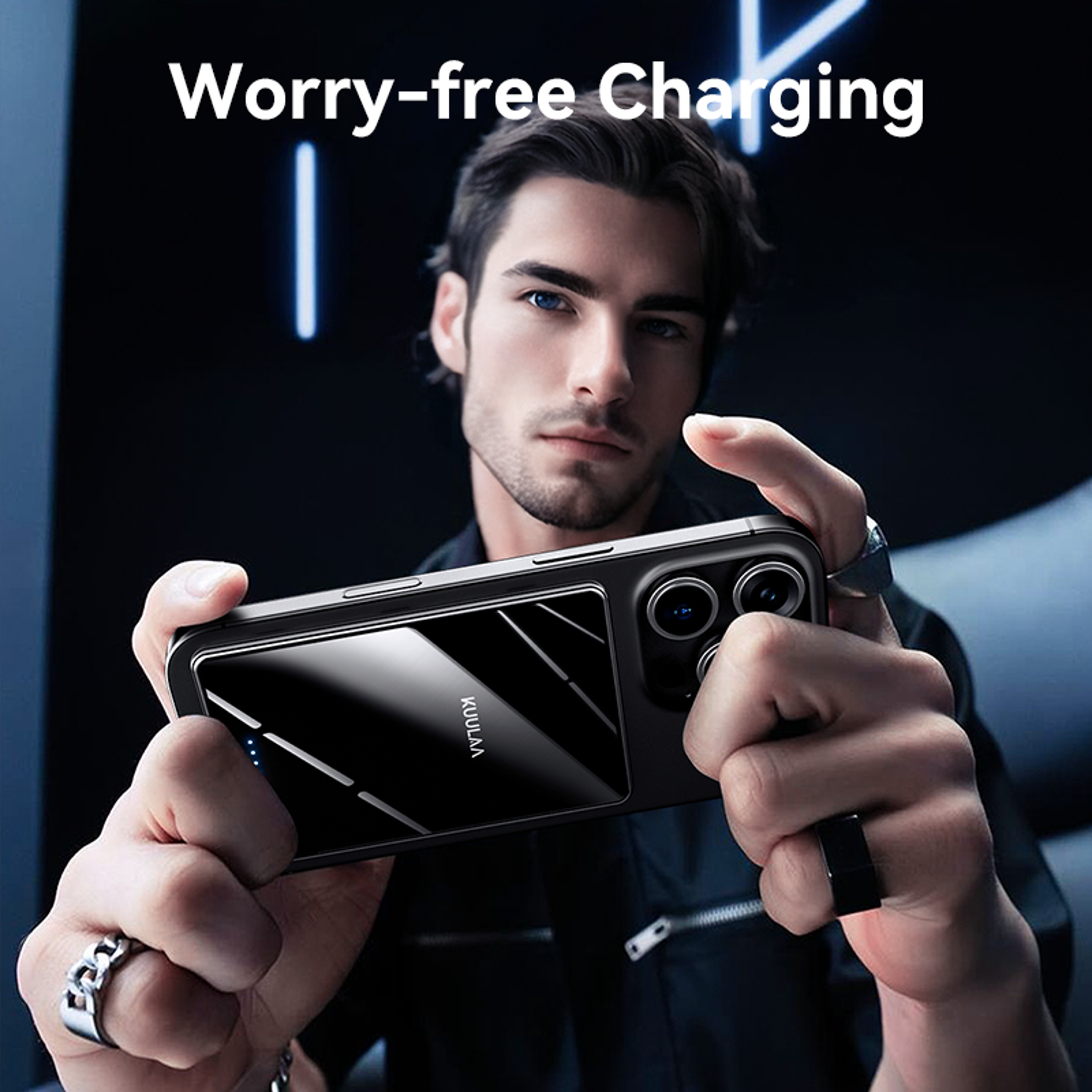 Slim Wireless Magnetic Power Bank Fast Charging Powerbank For MagSafe 7