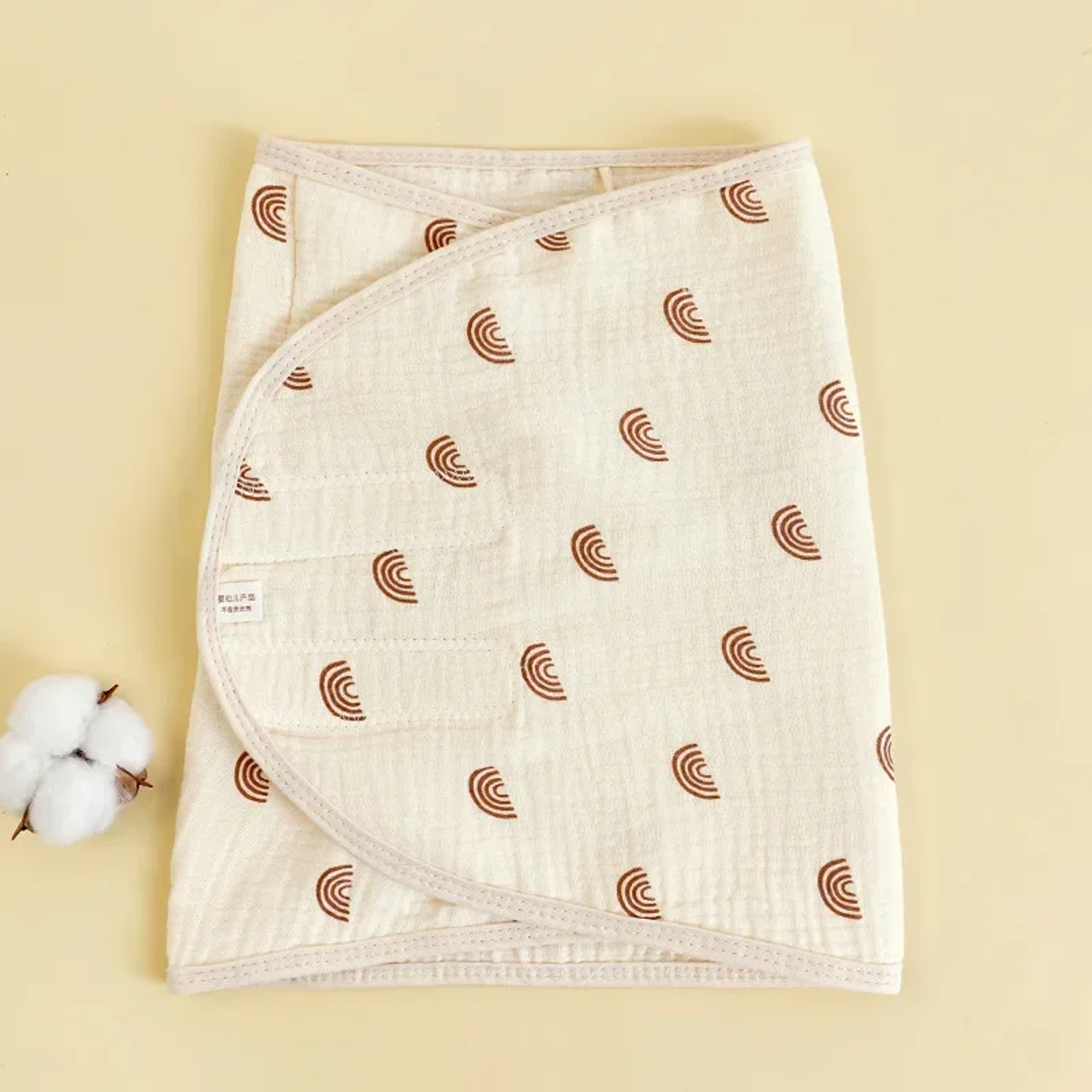 Cotton Baby Swaddle Wrap For 06 Months Anti Startle Muslin Swaddling Blanket Newborn Sleeping Blank 9