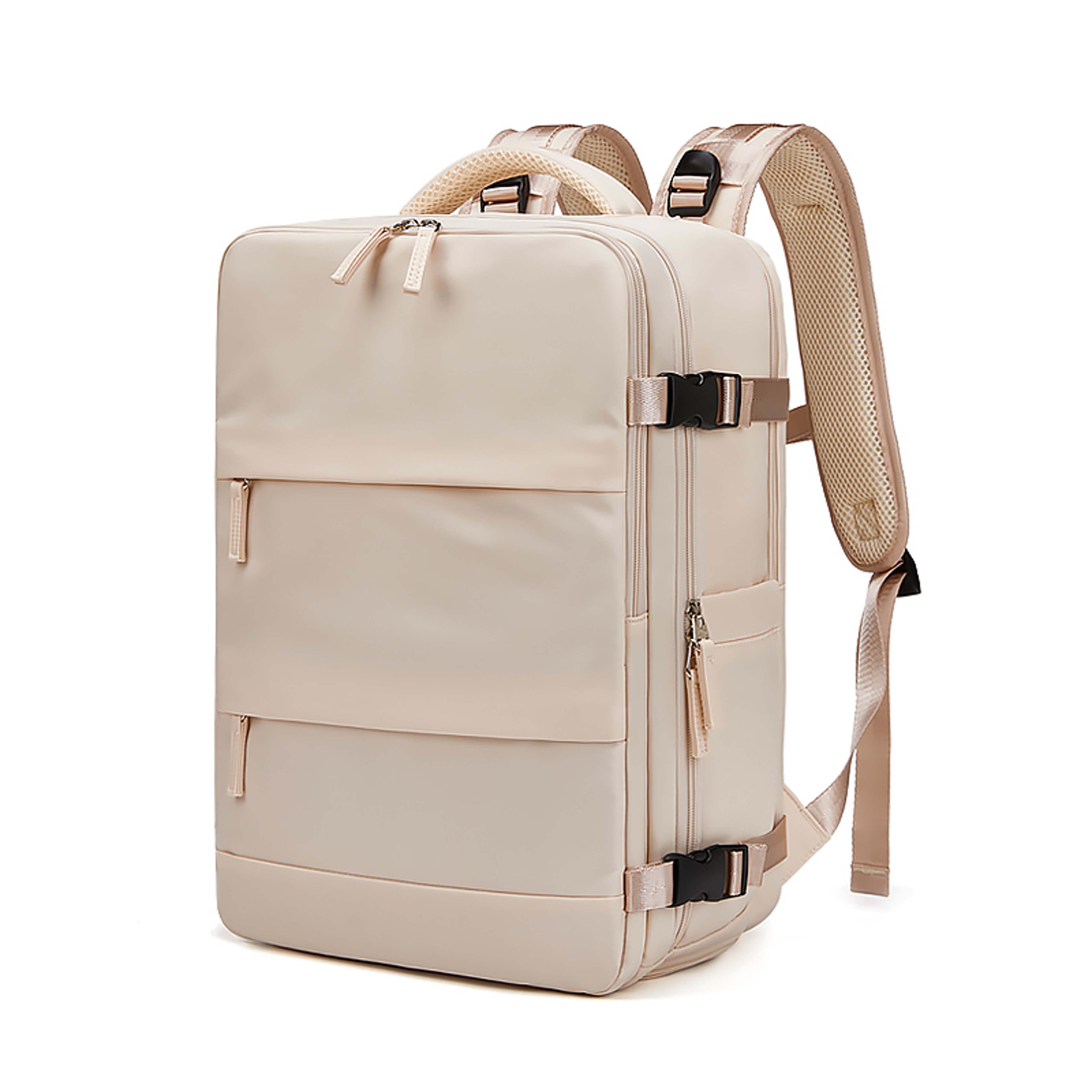 Waterproof Business Laptop Backpack Women Travel Backpack With Shoe Bag 4