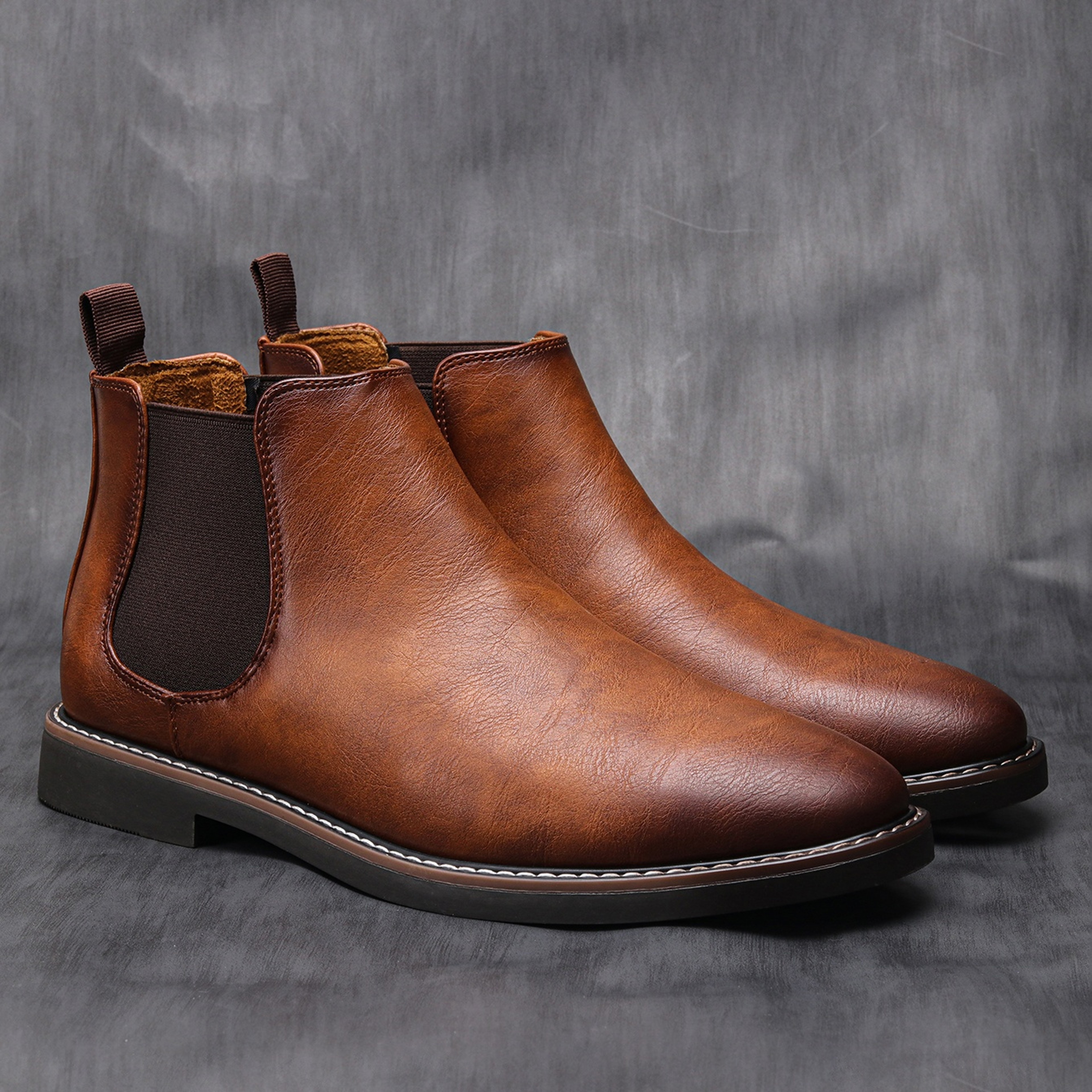 4046 Men Chelsea Boots Brand Retro Comfortable Fashion Men Boots 0
