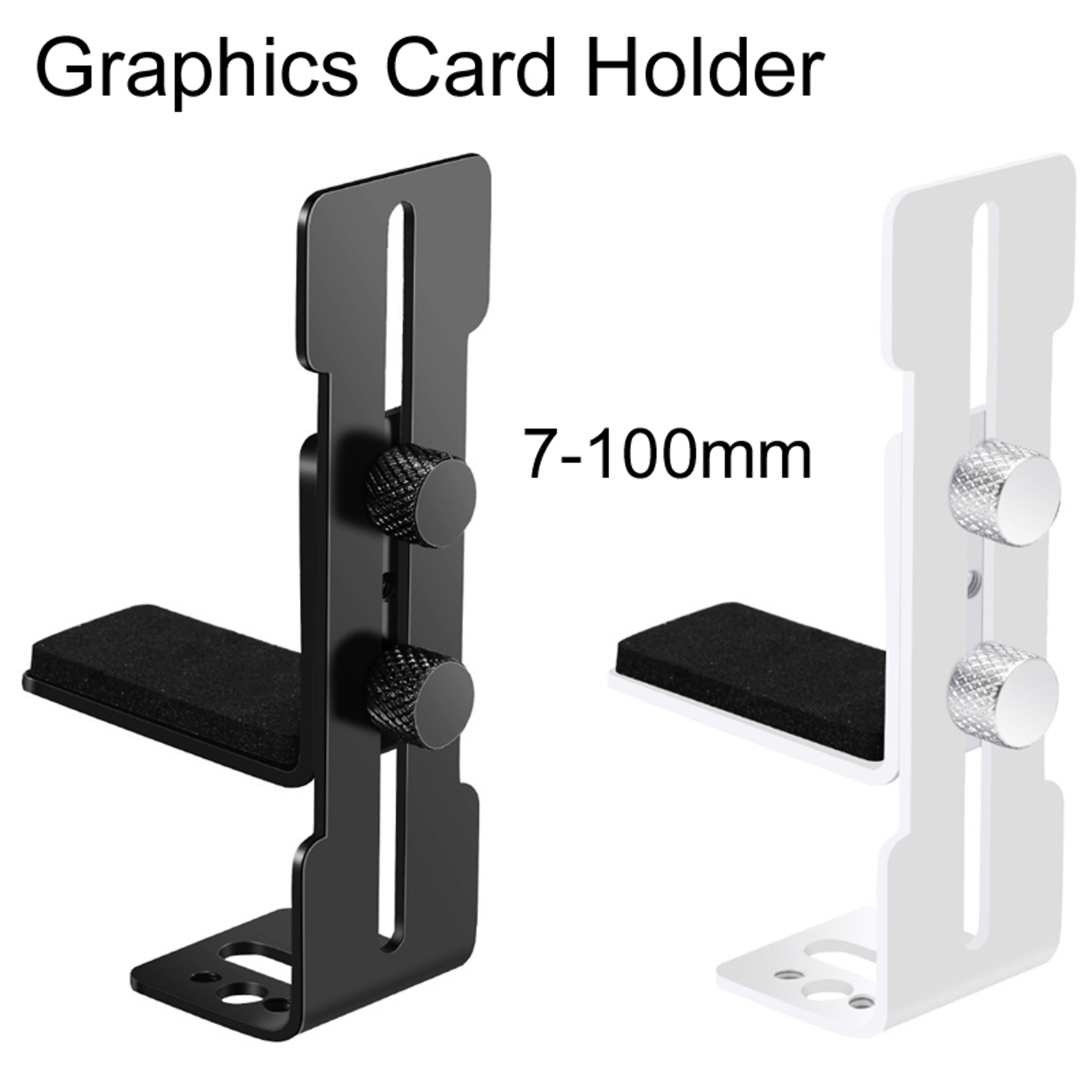 Adjustable Graphics Card Holder, Jack GPU, Video Card Bracket Prevents Sagging – view 1