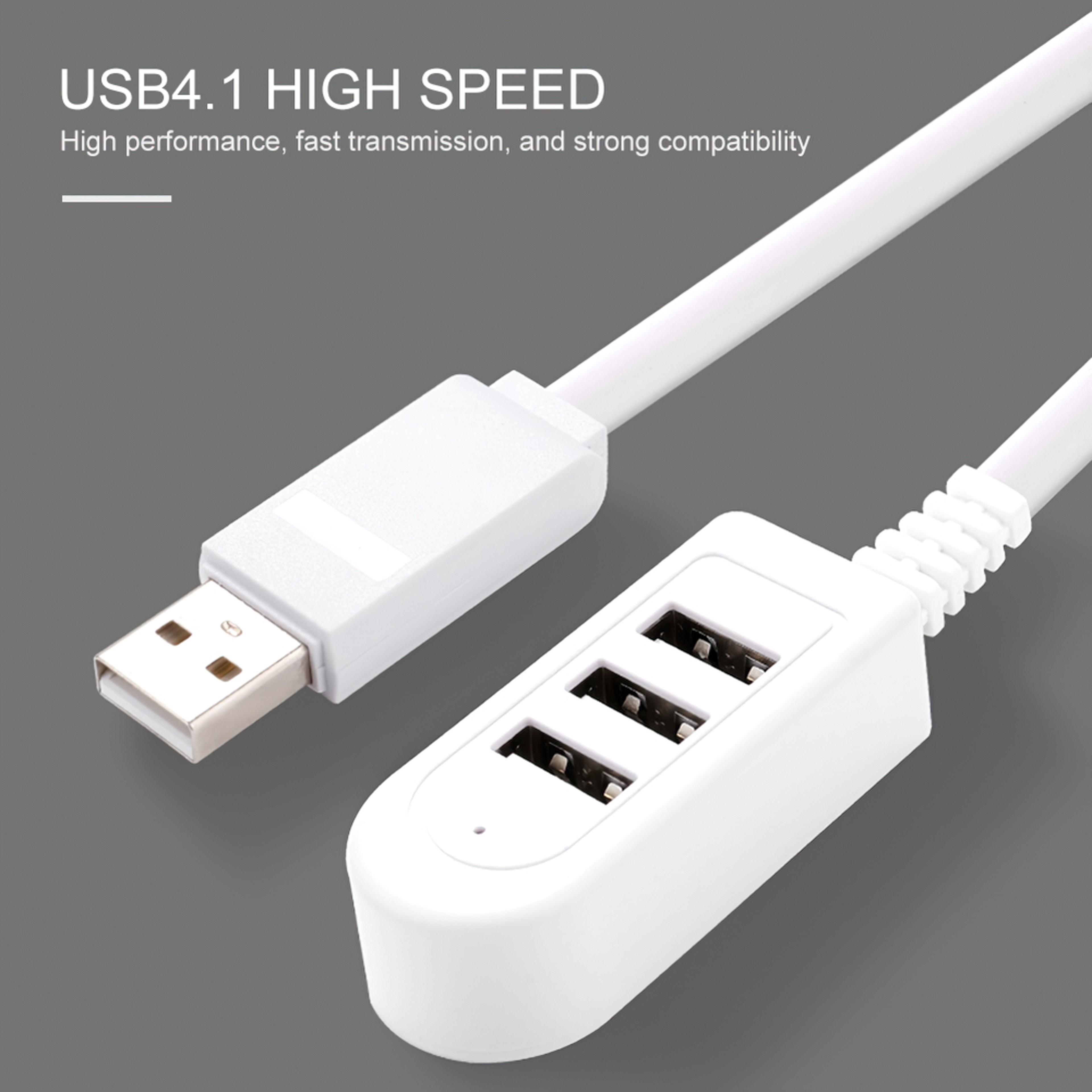 USB Hubs Charging Cable Multi USB Splitter Hub Power Adapter For Charging Needs 6