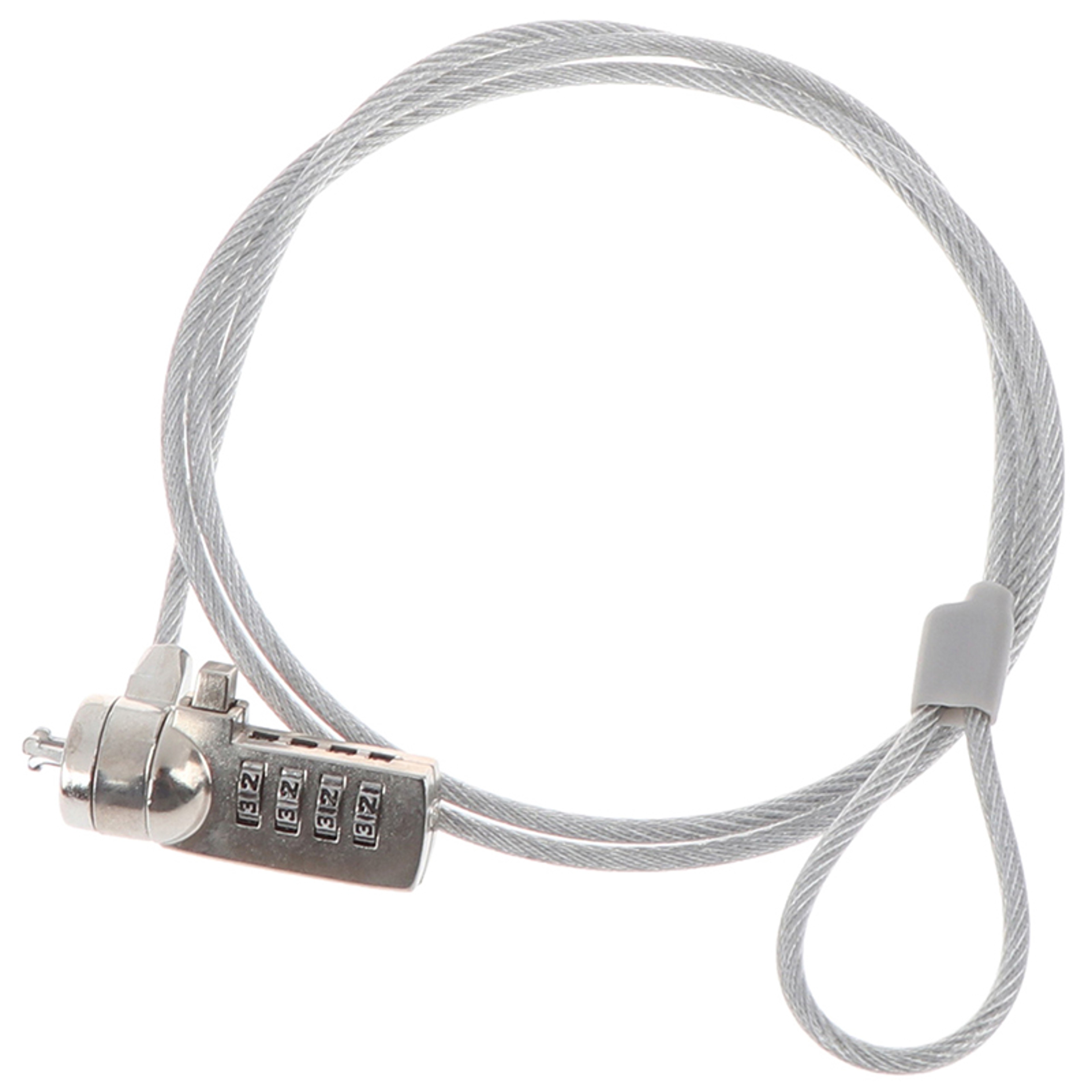 Computer Security Lock, Password Anti-theft Chain, Laptop Combination Cable Chain for Notebook PC Protection – view 2