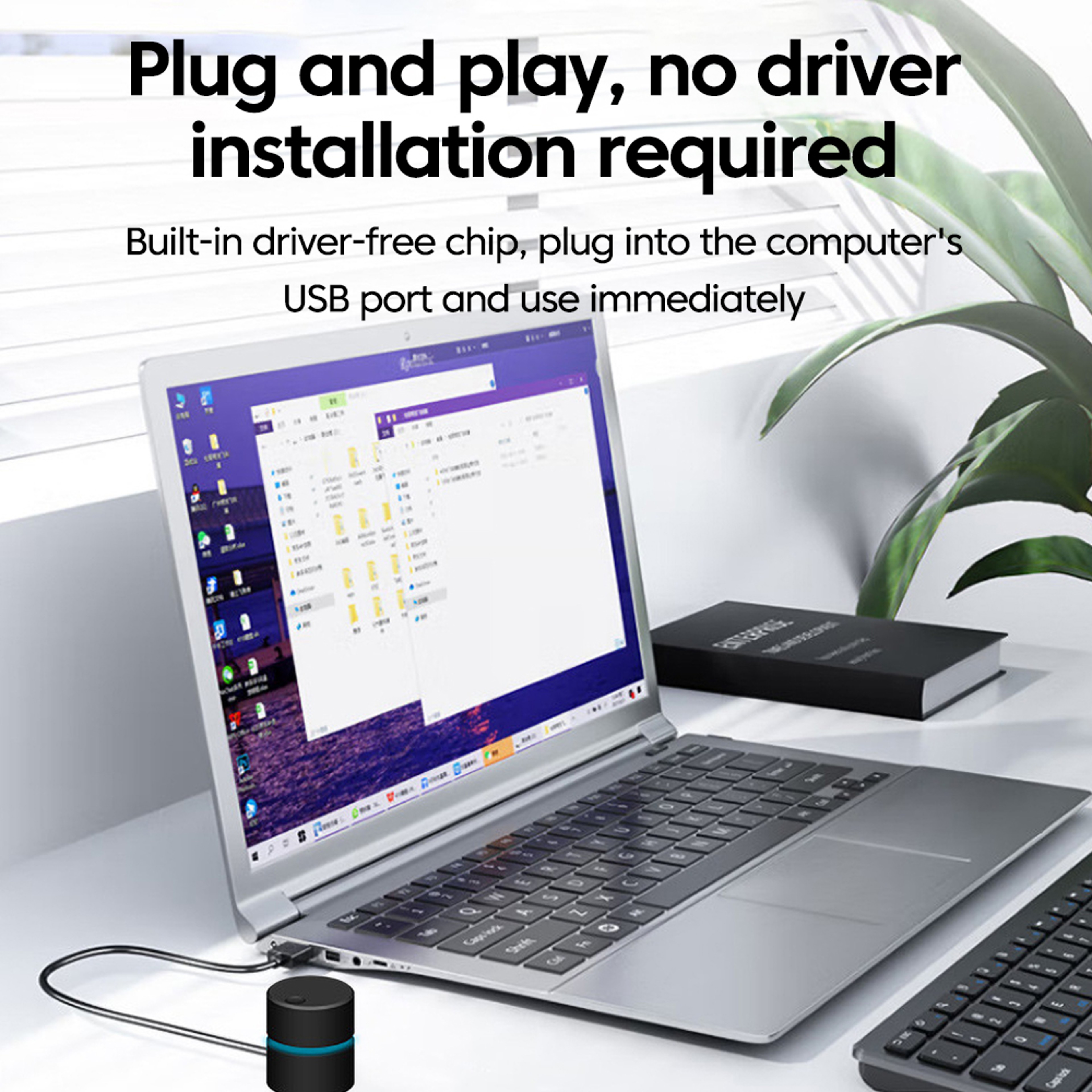 Universal Desktop Laptop Volume Adjuster New Computer Volume Control Switch USB External Extension  3