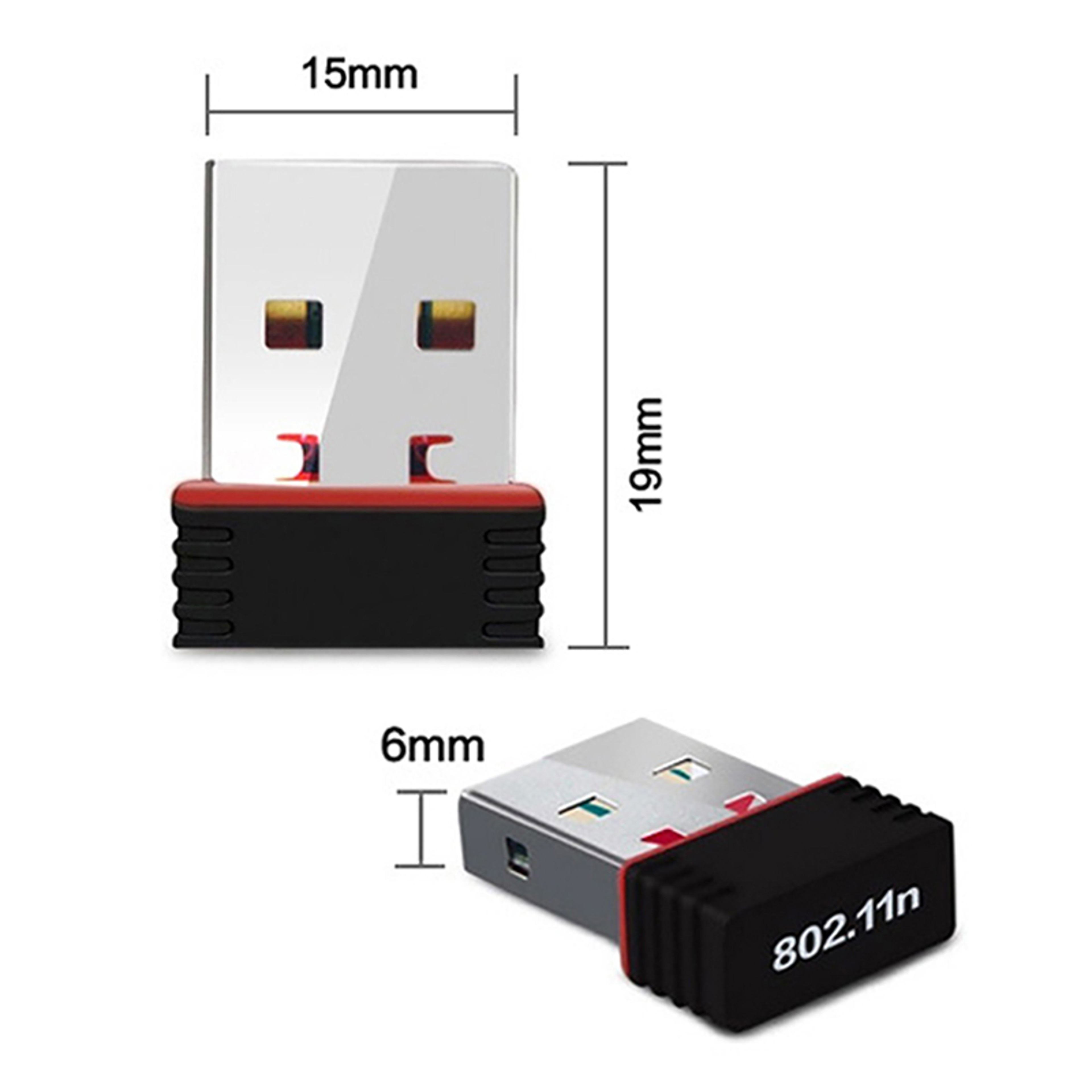 Mini USB WiFi Adapter Wireless Network Receiver USB WiFi Dongle For Computer Accessories 5