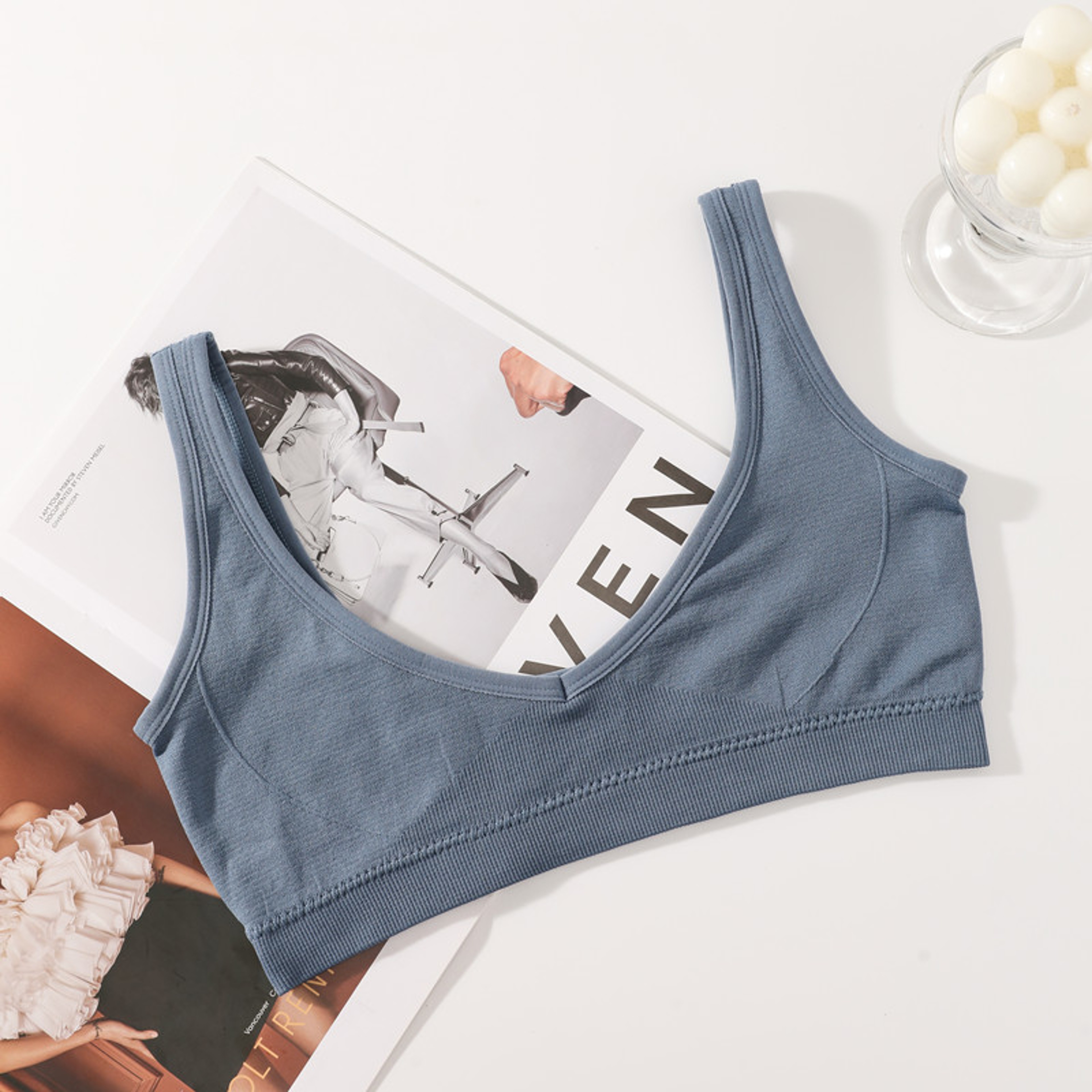 Women Seamless Bras Nonwire PushUp Brassiere Sexy Lingerie Crop Top Sports Underwear For Small Ches 11