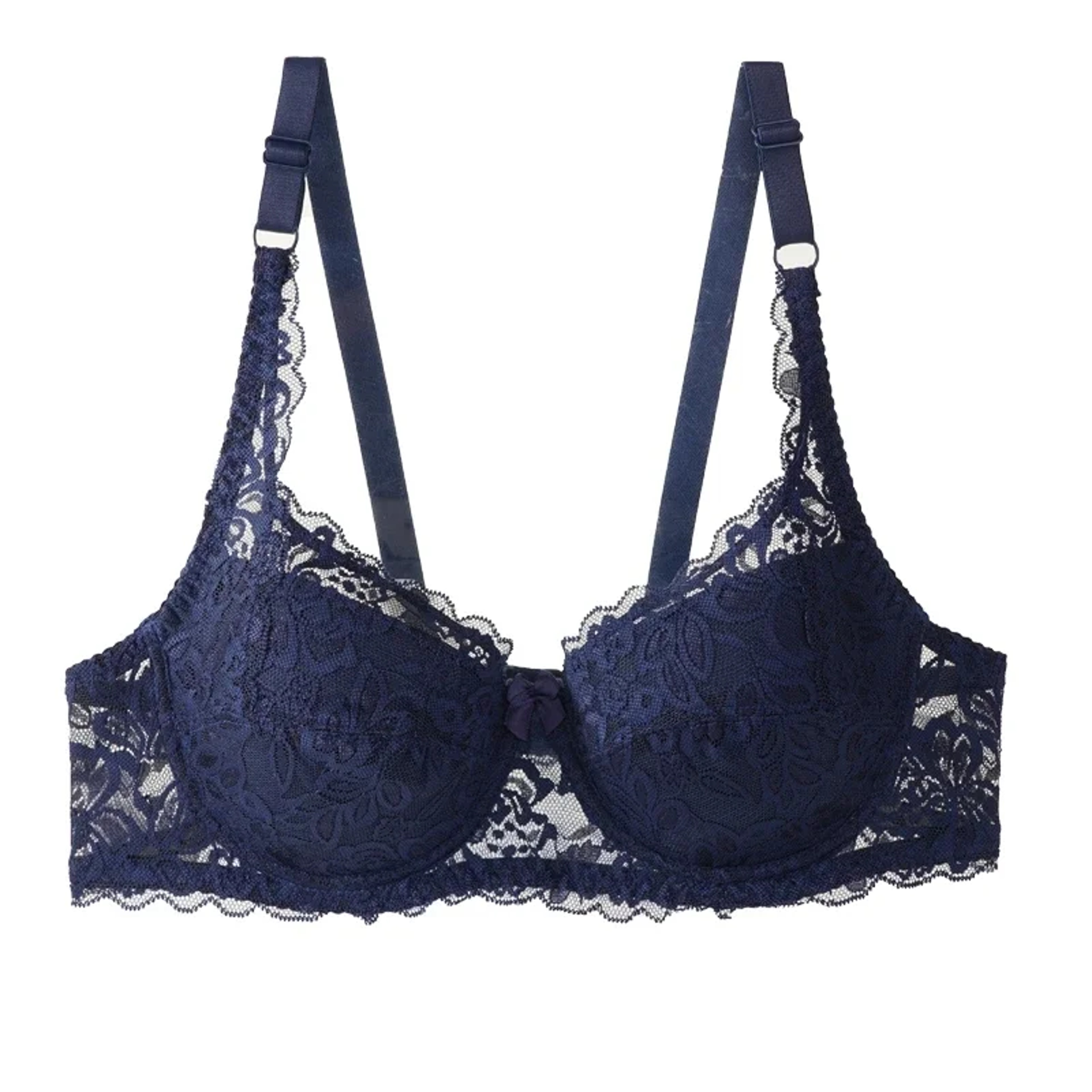Sexy Lace Thin Bra With Underwire Plus Size Traditional Lace Bra Steel Ring Gathering Breast Underw 5