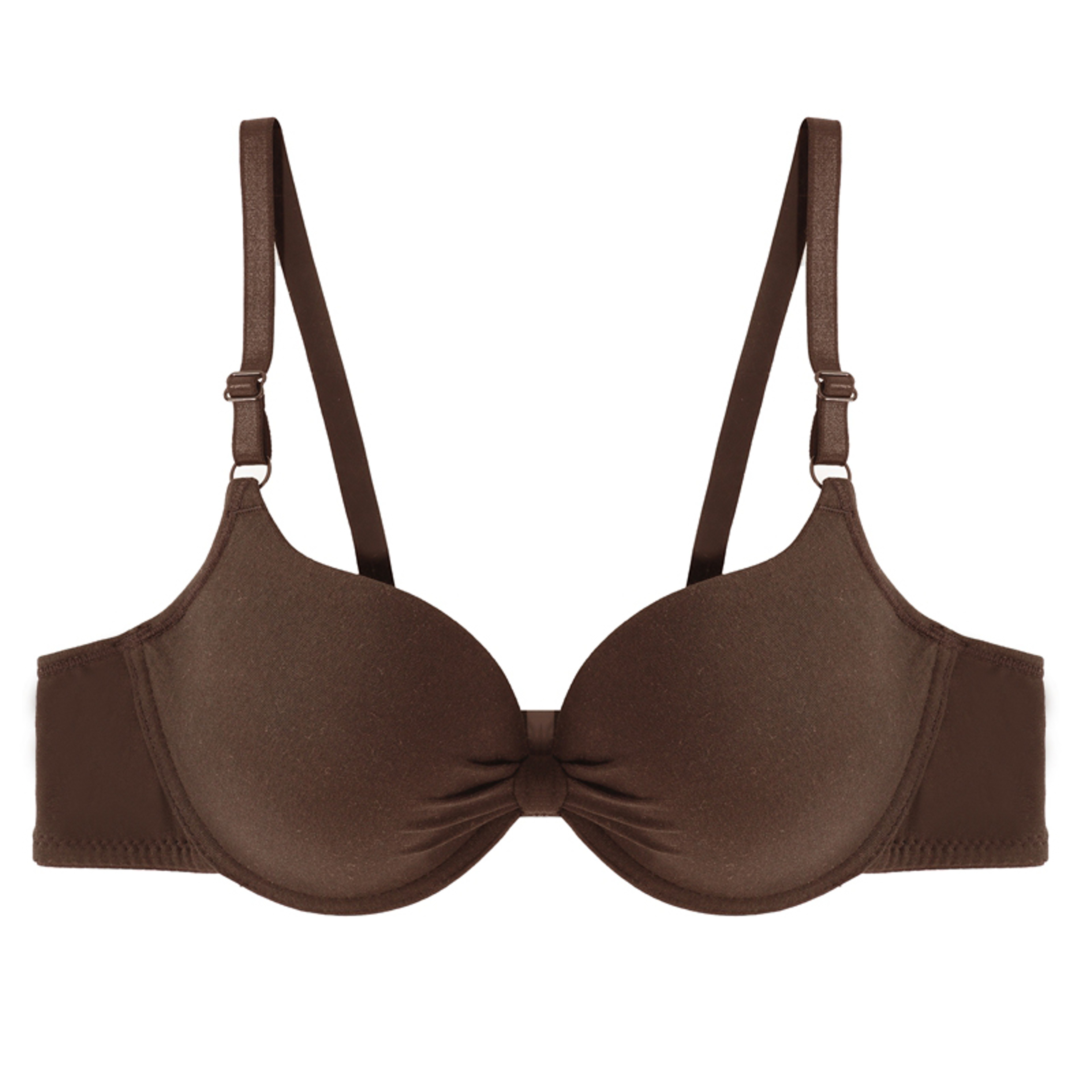 Deep V Push Up Bra Sexy Womens Padded Bra For Gathering Small Breasts Backless Solid Bras 3