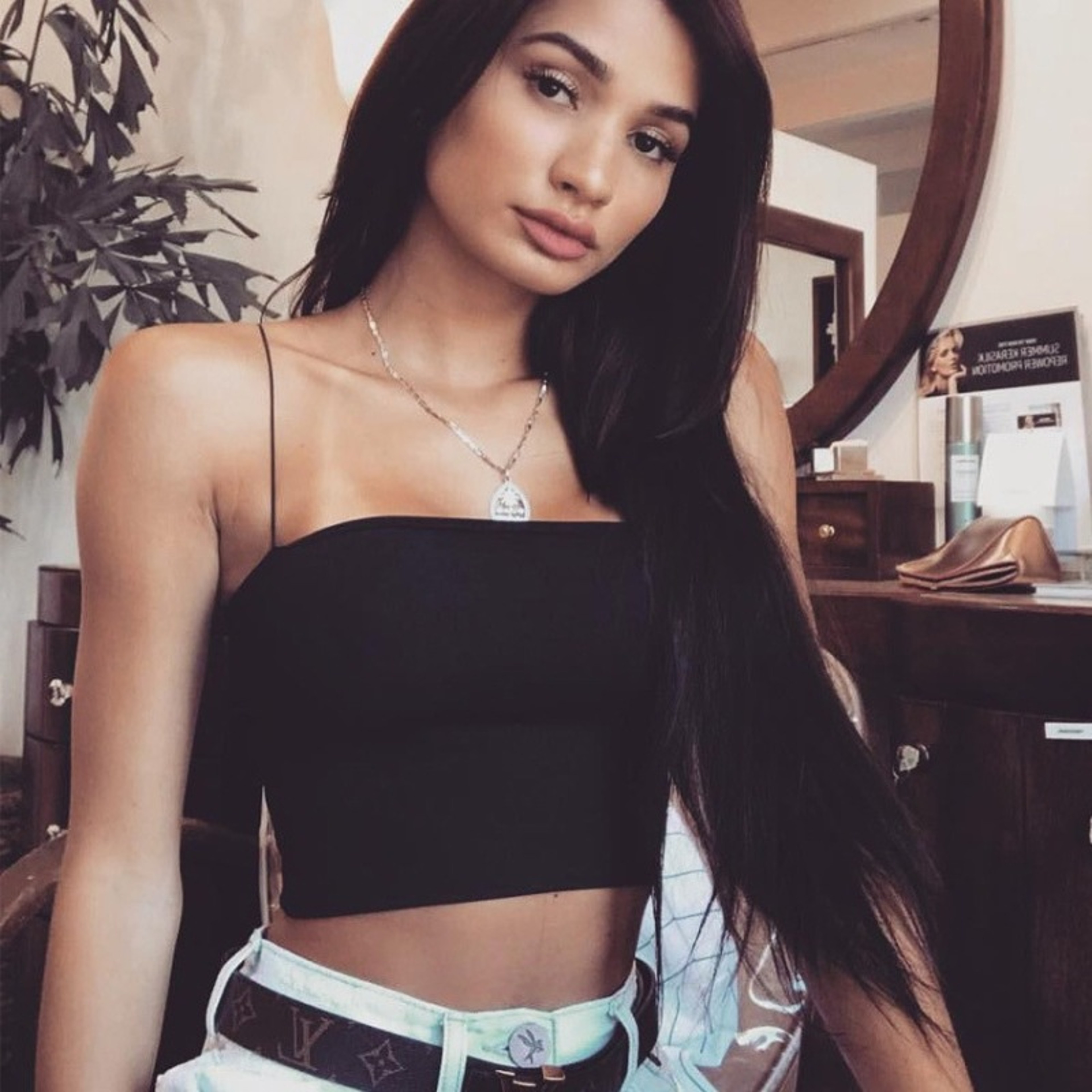 Sexy Bodycon Spaghetti Strap Crop Top For Women Sleeveless Cami Tube Top New Fashion Basic Plain Ca 5
