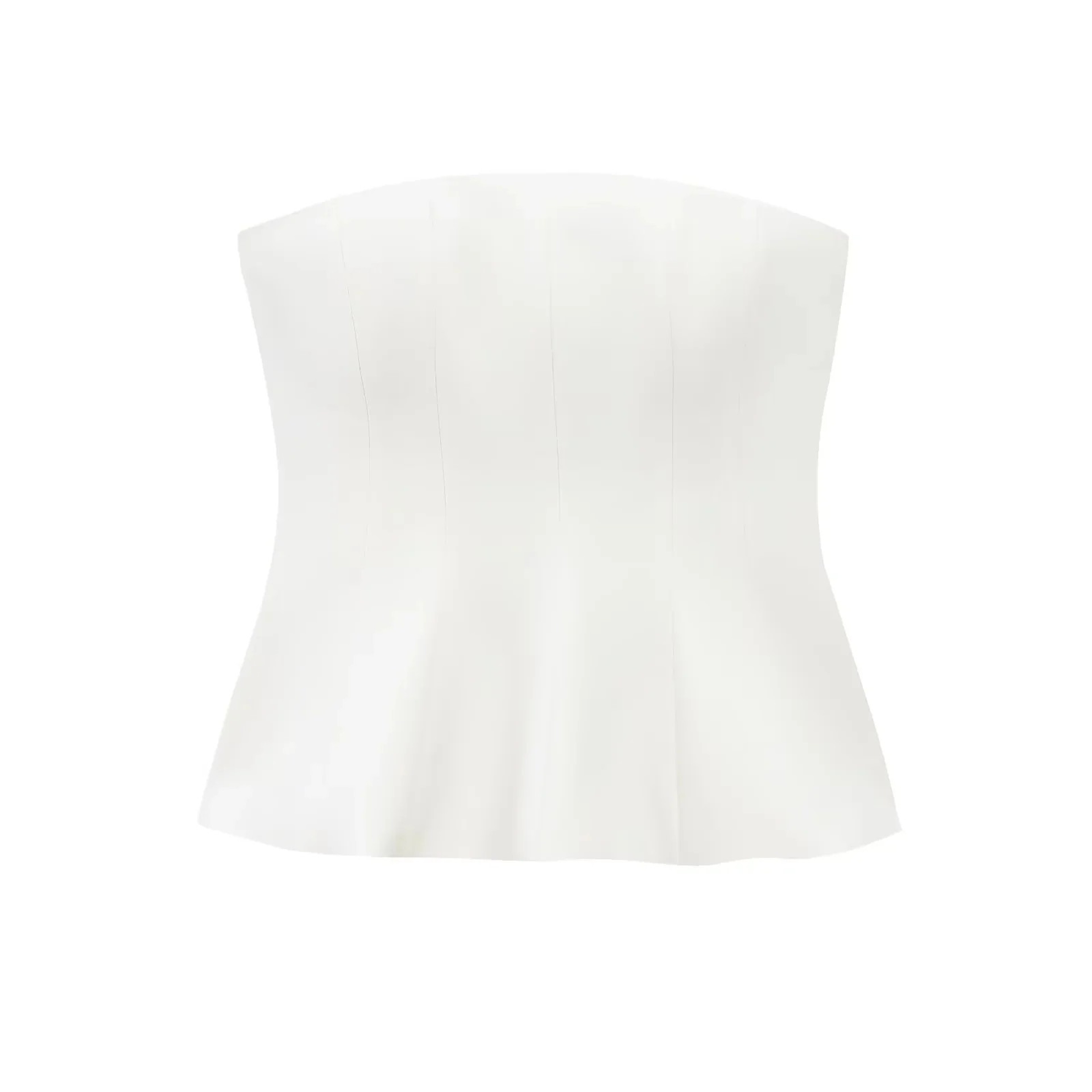 Sexy Butter Yellow Cami Ruffles Tube Top Summer Fashion For Women Strapless Streetwear Girl Tops Ho 3