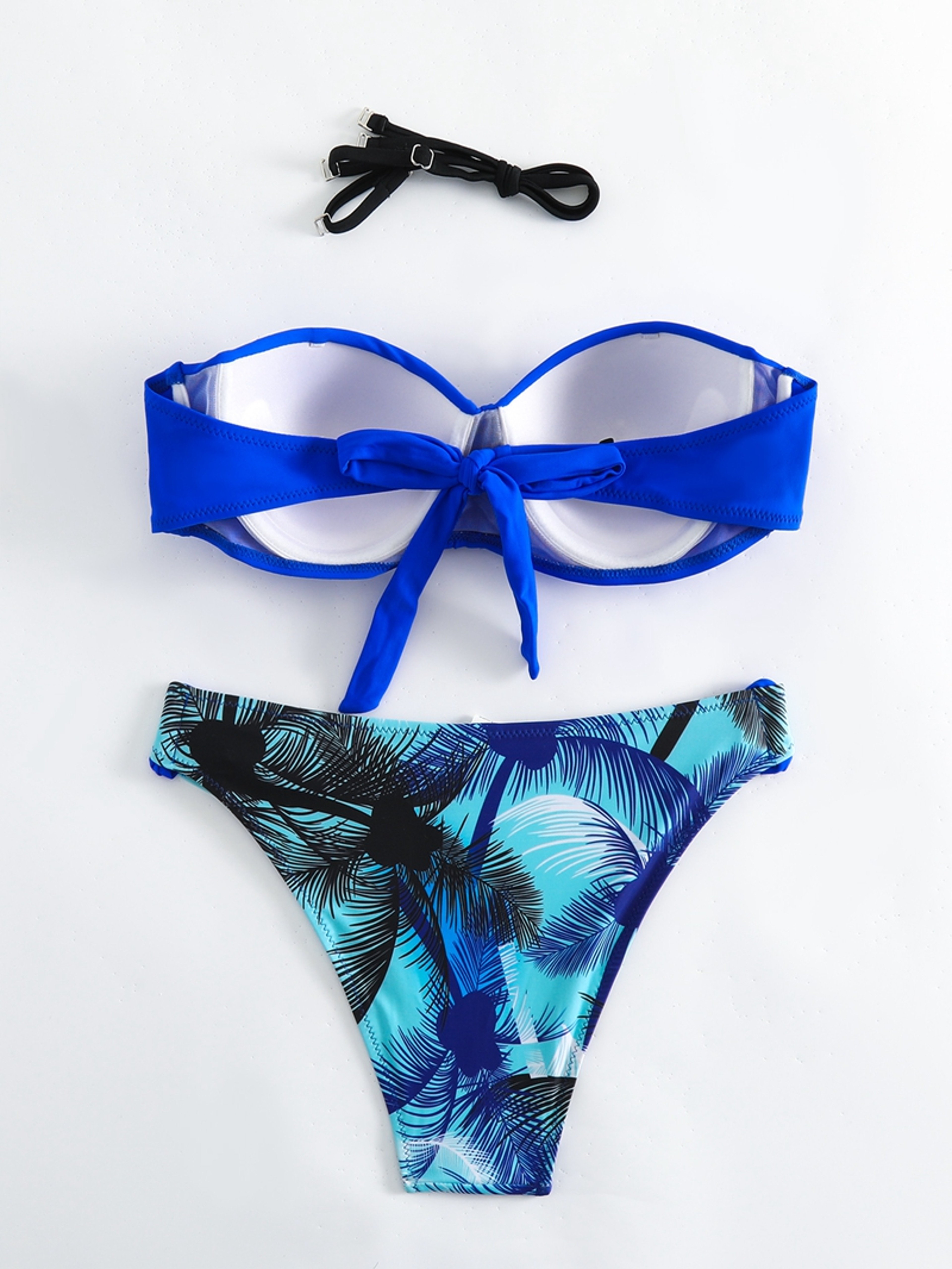 Sexy Low Waist Bottom Swimwear Push Up Top Women Bikinis Set Female Swimsuit Bathing Suit Beachwear 4