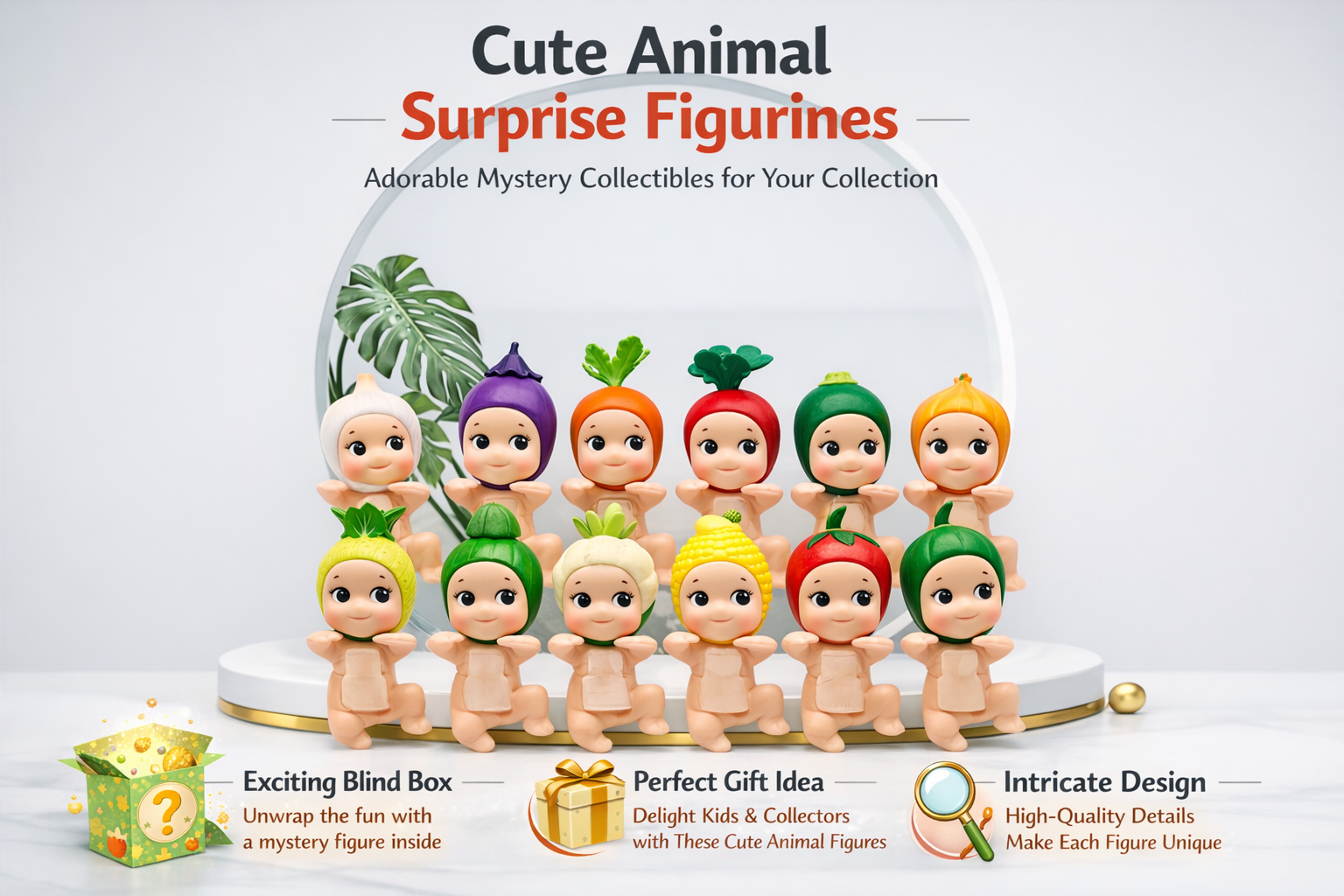 Sonny Angel Harvest Series Blind Box Fruit Vegetable Figures, Cute Doll Ornament for Kids – view 11