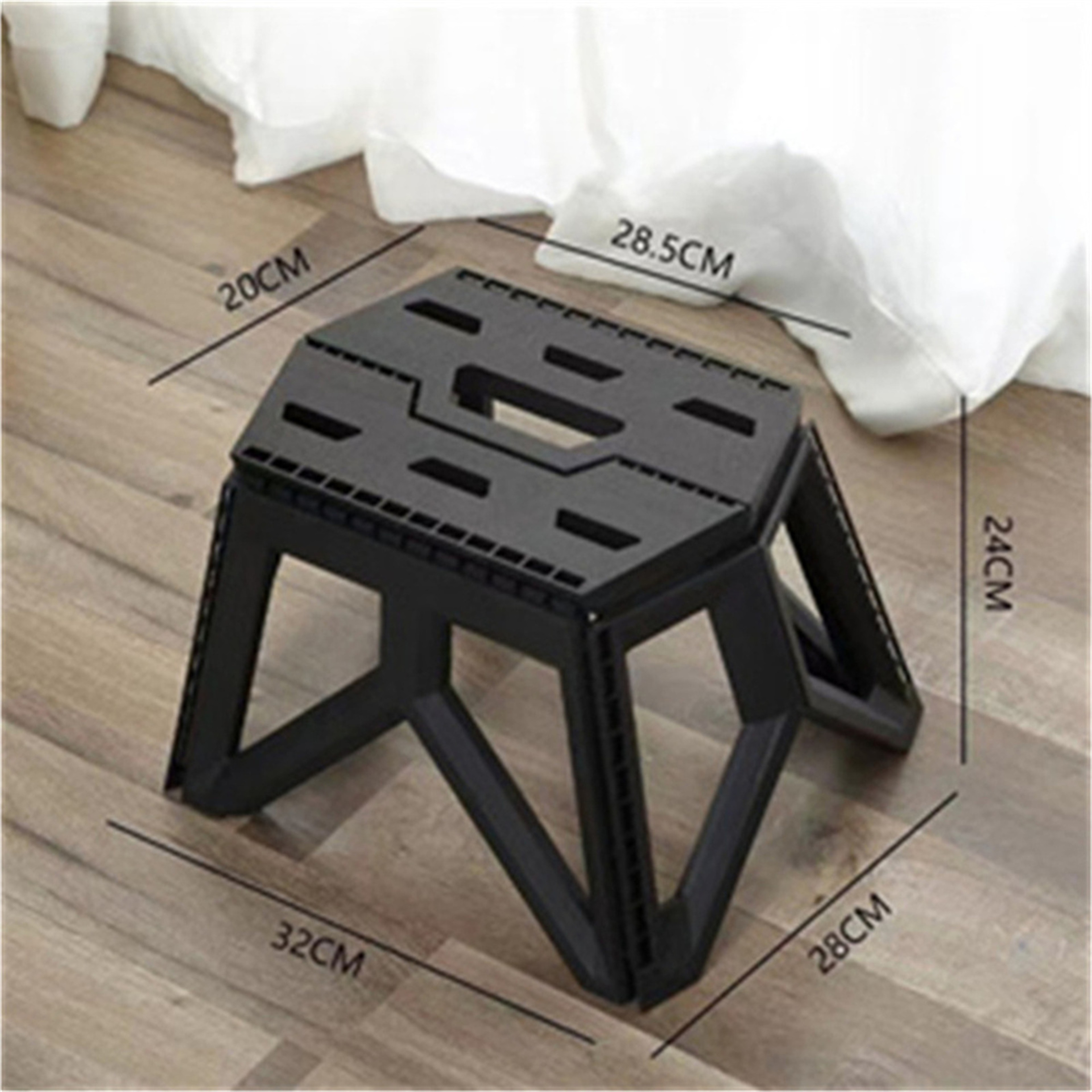 Portable Outdoor Small Stool HeavyDuty Folding Chair for Camping Fishing  Beach