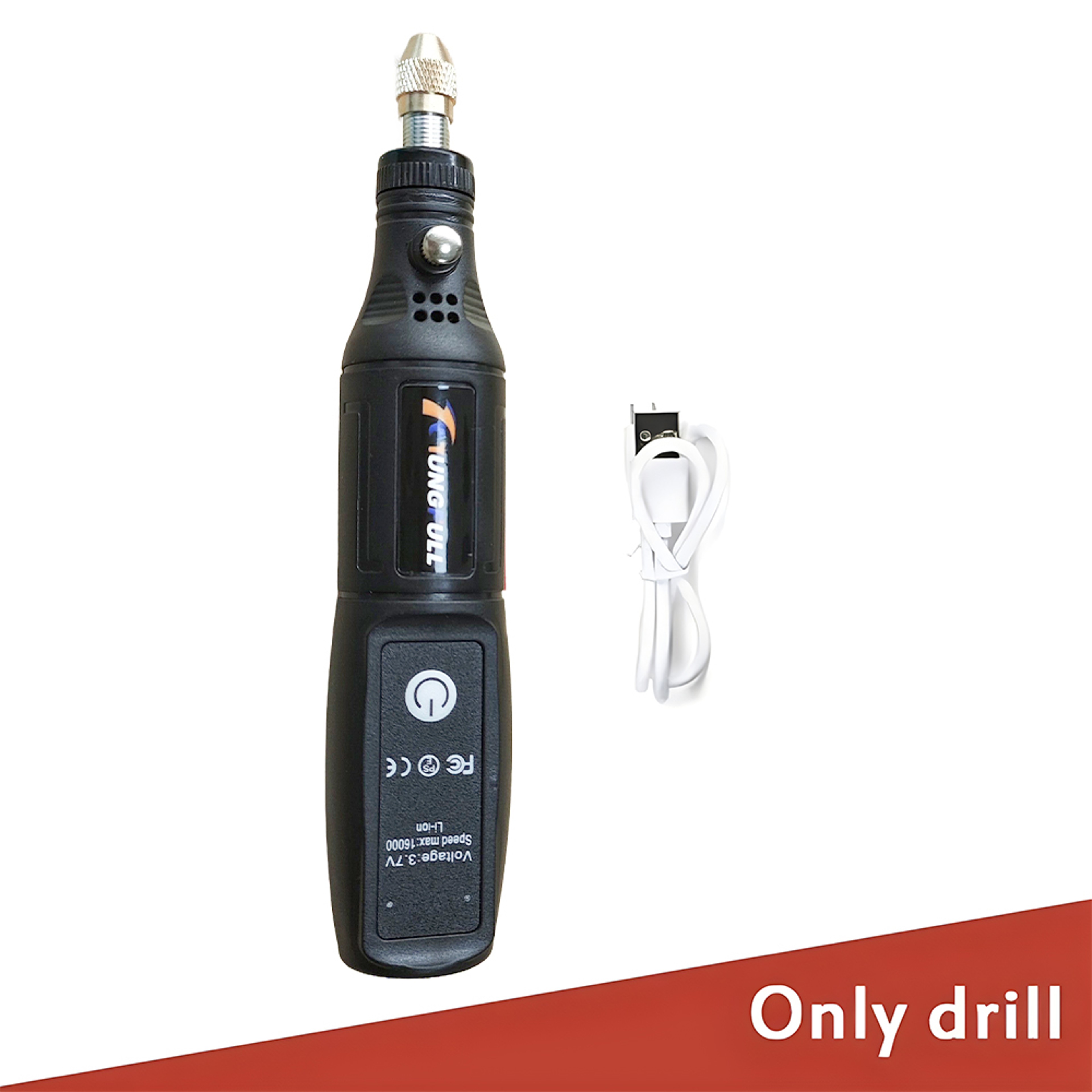 Wireless Mini Electric Drill USB Rechargeable Rotary Tool for Woodworking, Jewelry, Metal & Glass Engraving – view 8