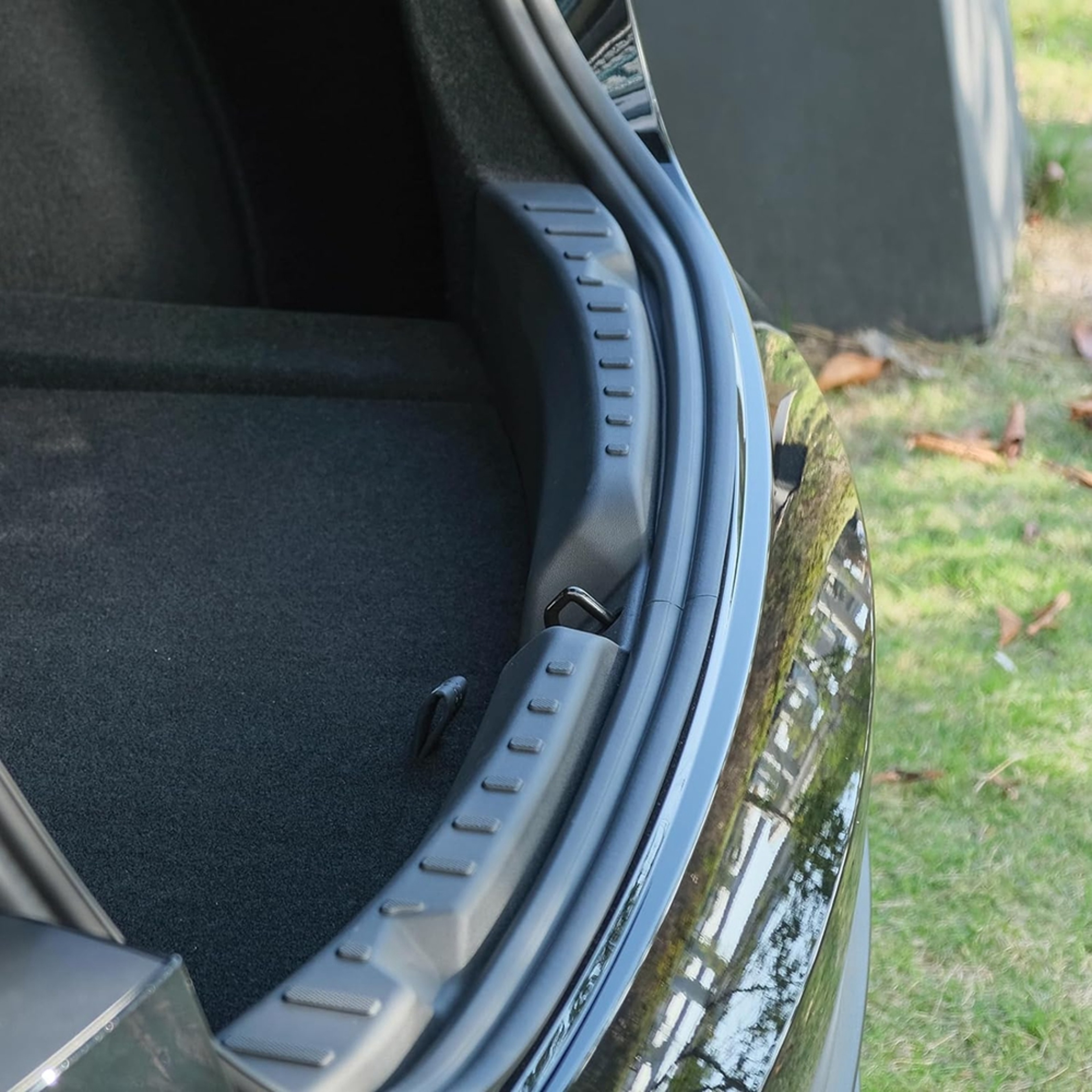 Tesla Model 3 Highland 20242025 Trunk Mats Sill Guard TPE Cargo AntiScratch Protector Accessories 0