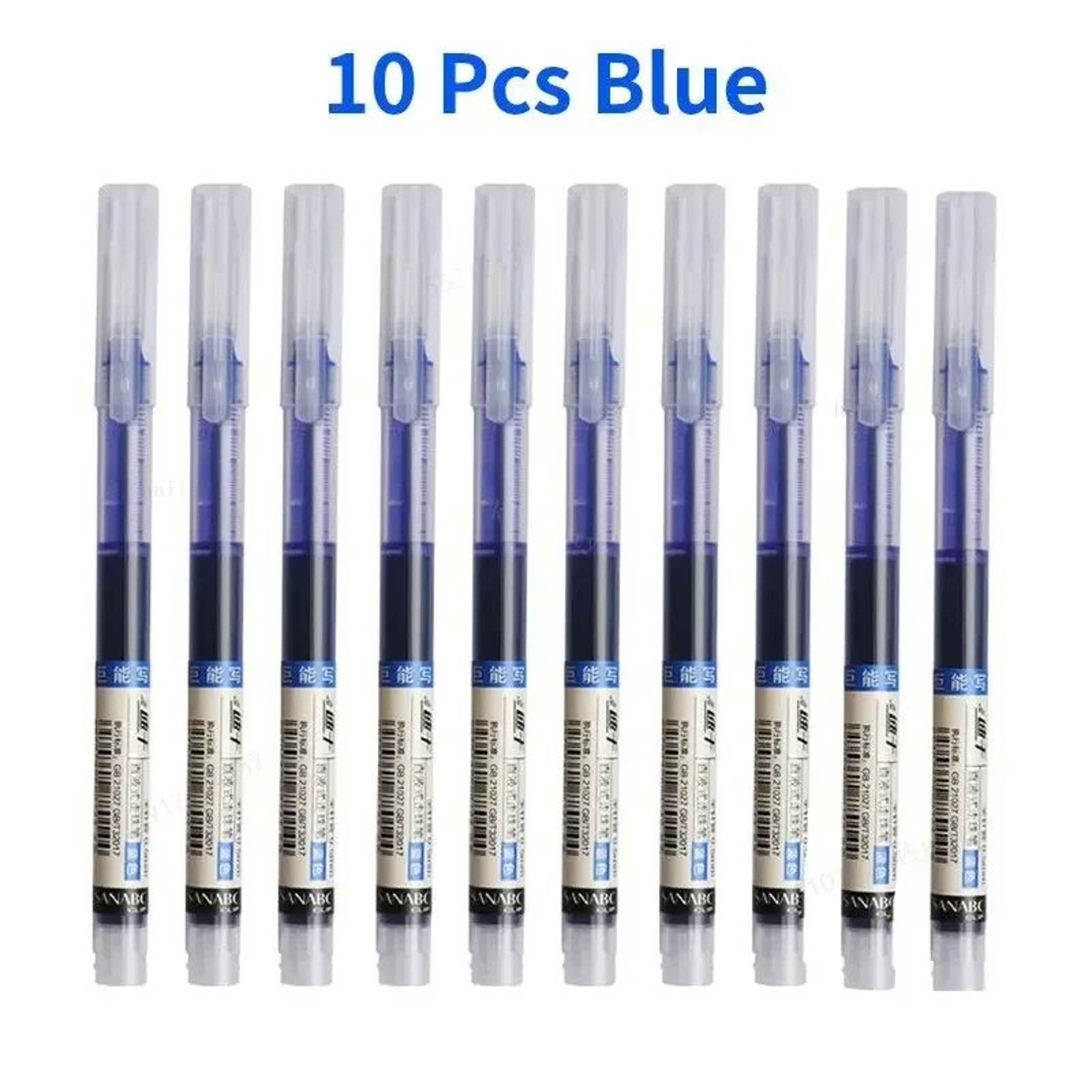 High Quality Needle Type Gel Pens Straight Liquid Ballpoint Pen For School  Office Kawaii Stationer 4
