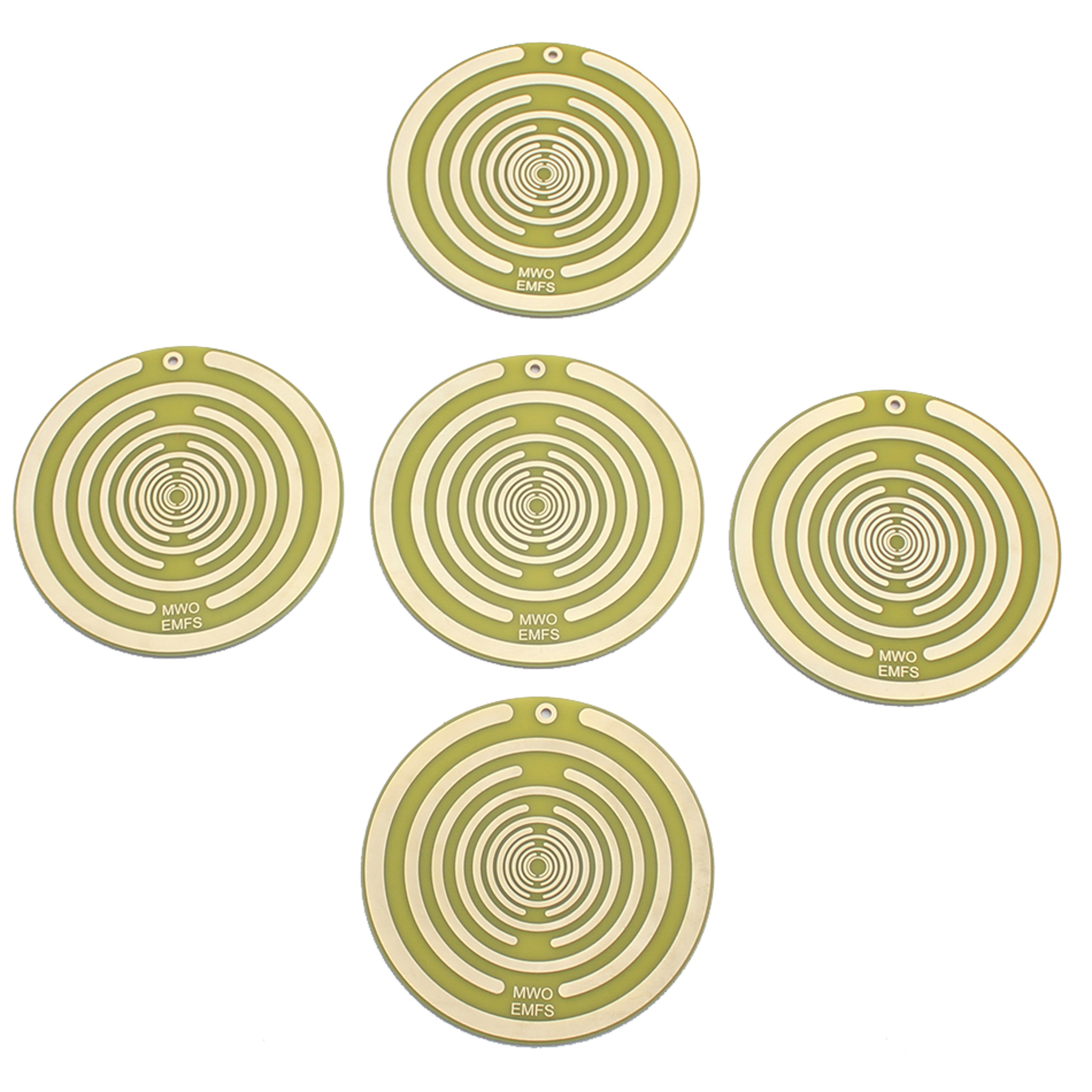 Energy Disc Tesla Polarizing Disk Double-Sided Antenna Ornament for Self-Repair & Energy Awakening (Lakhovsky Inspired – view 4