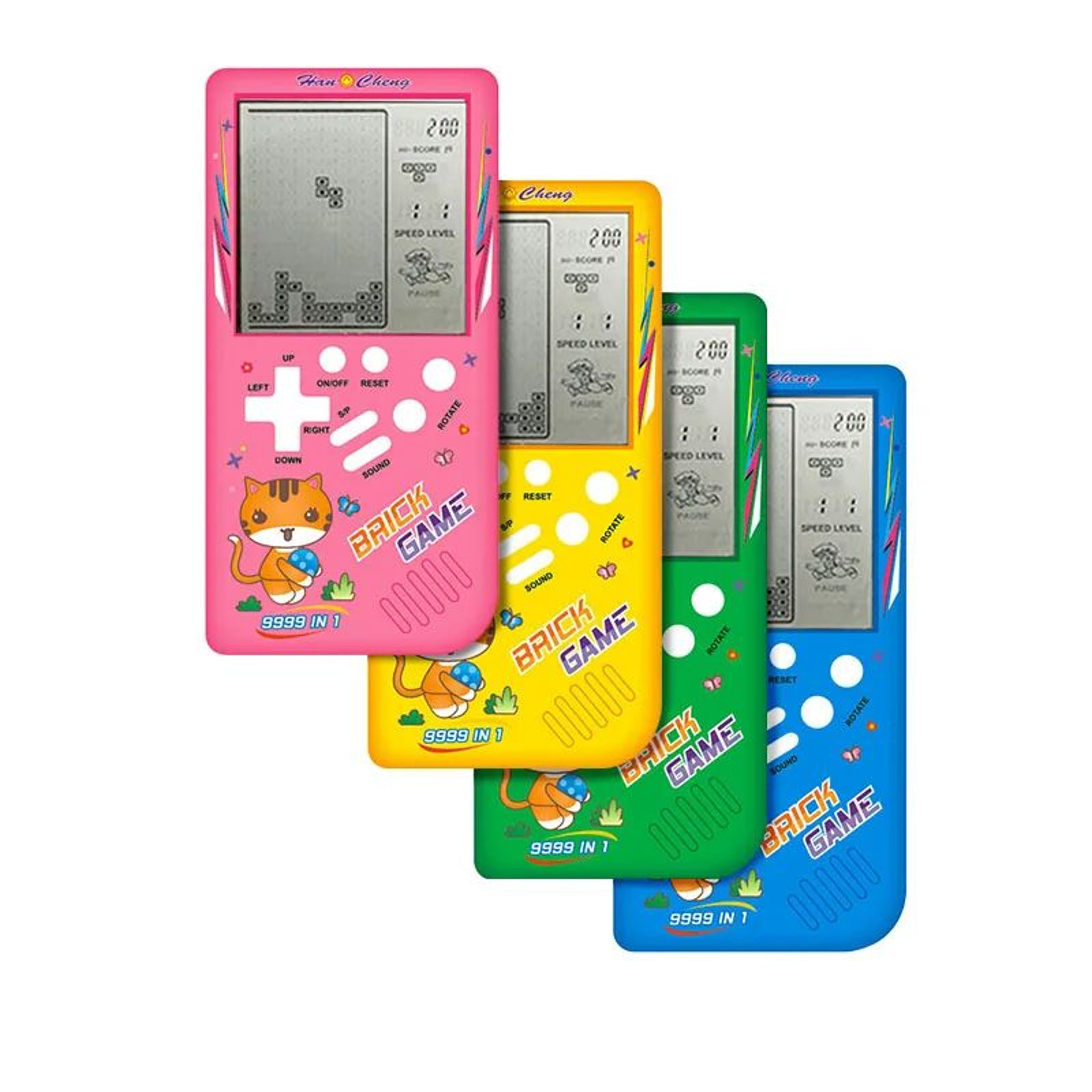 Mini Portable Retro Handheld Console Classic Pocket BRICK Game Machine For Children Educational Puz 0