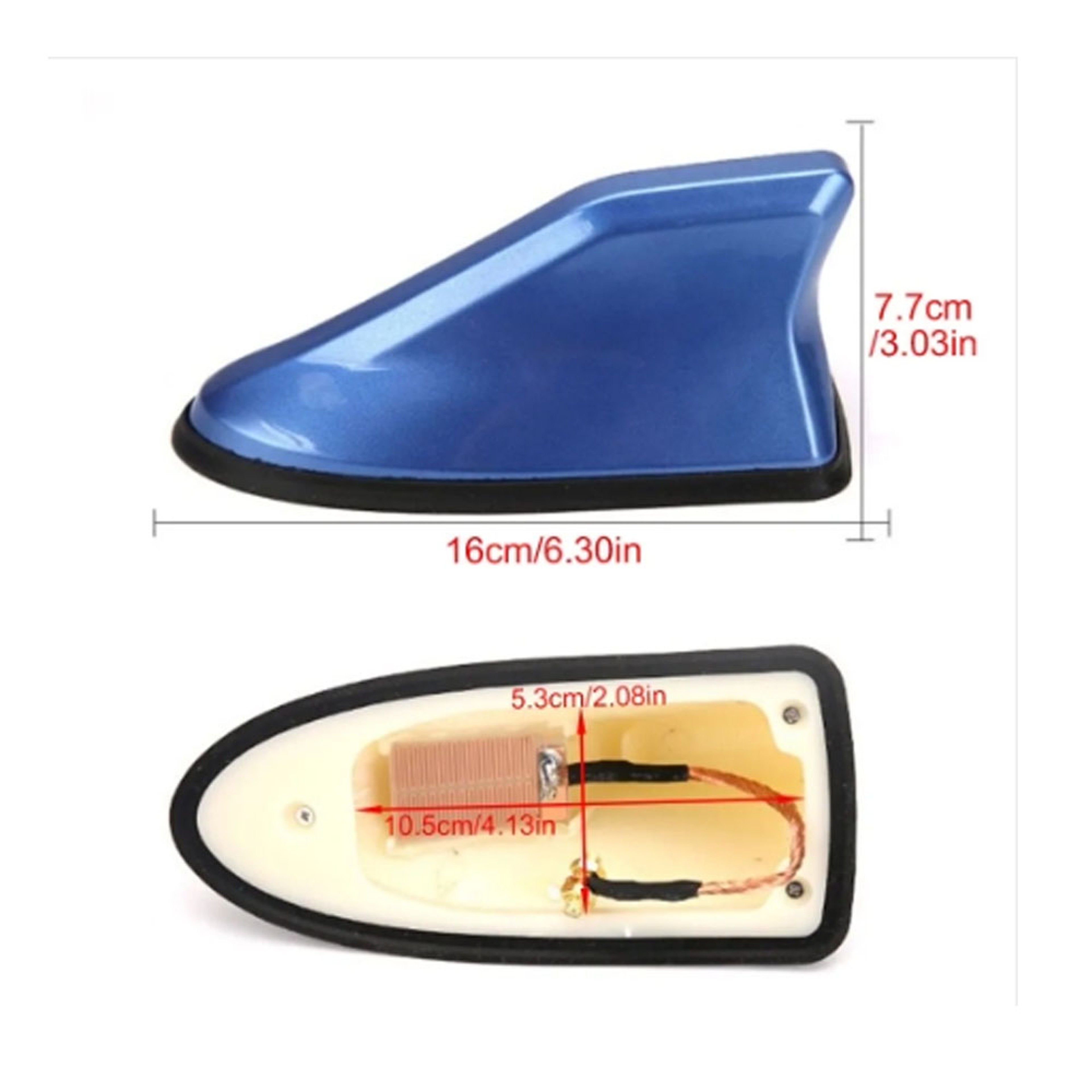 Universal Car Antennas Shark Fin Auto Radio Signal Aerials For Any Car Model 3