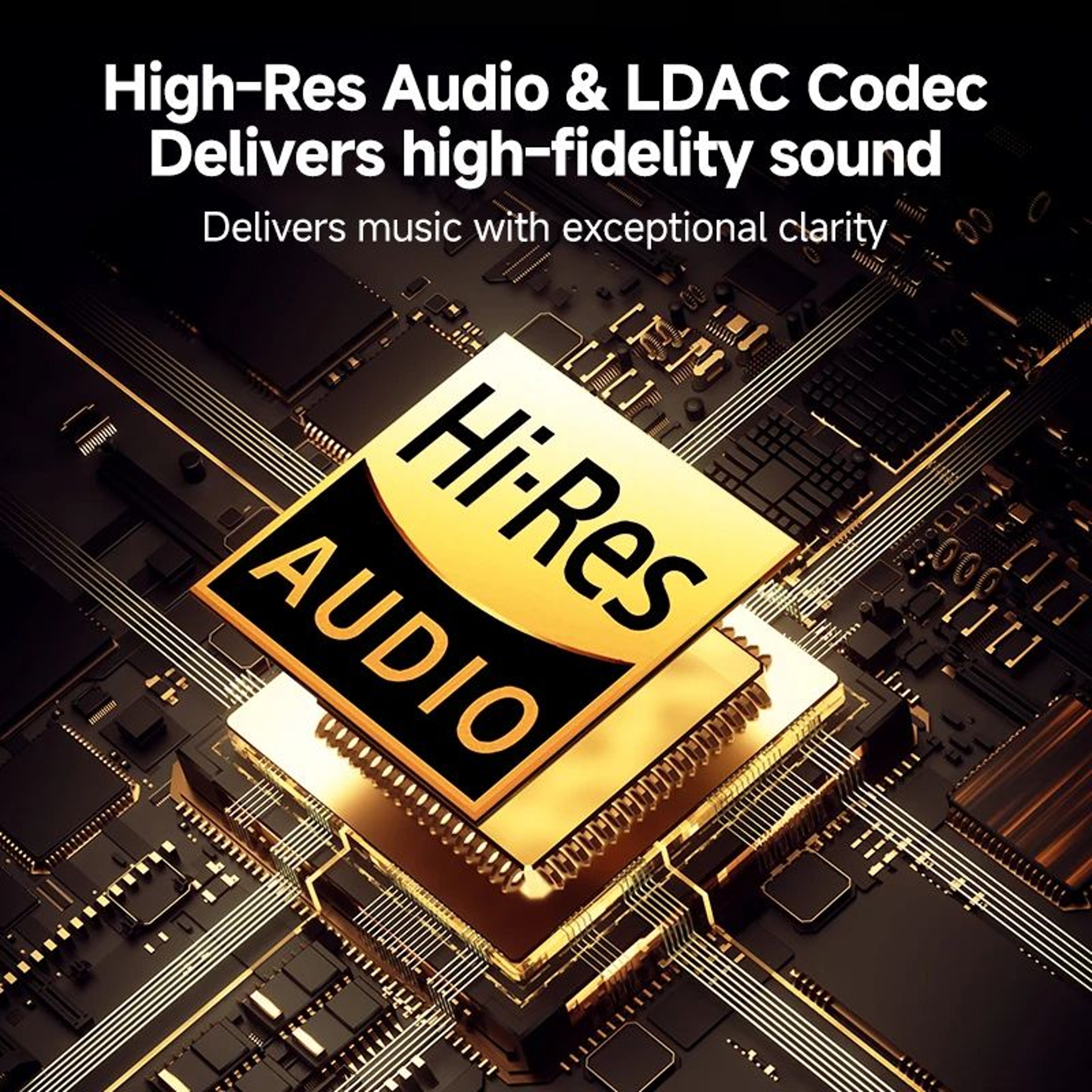 QCY Pro ANC Wireless Headphone With HiRes Spatial Audio Noise Canceling LDAC Bluetooth Over Ear Hea 3