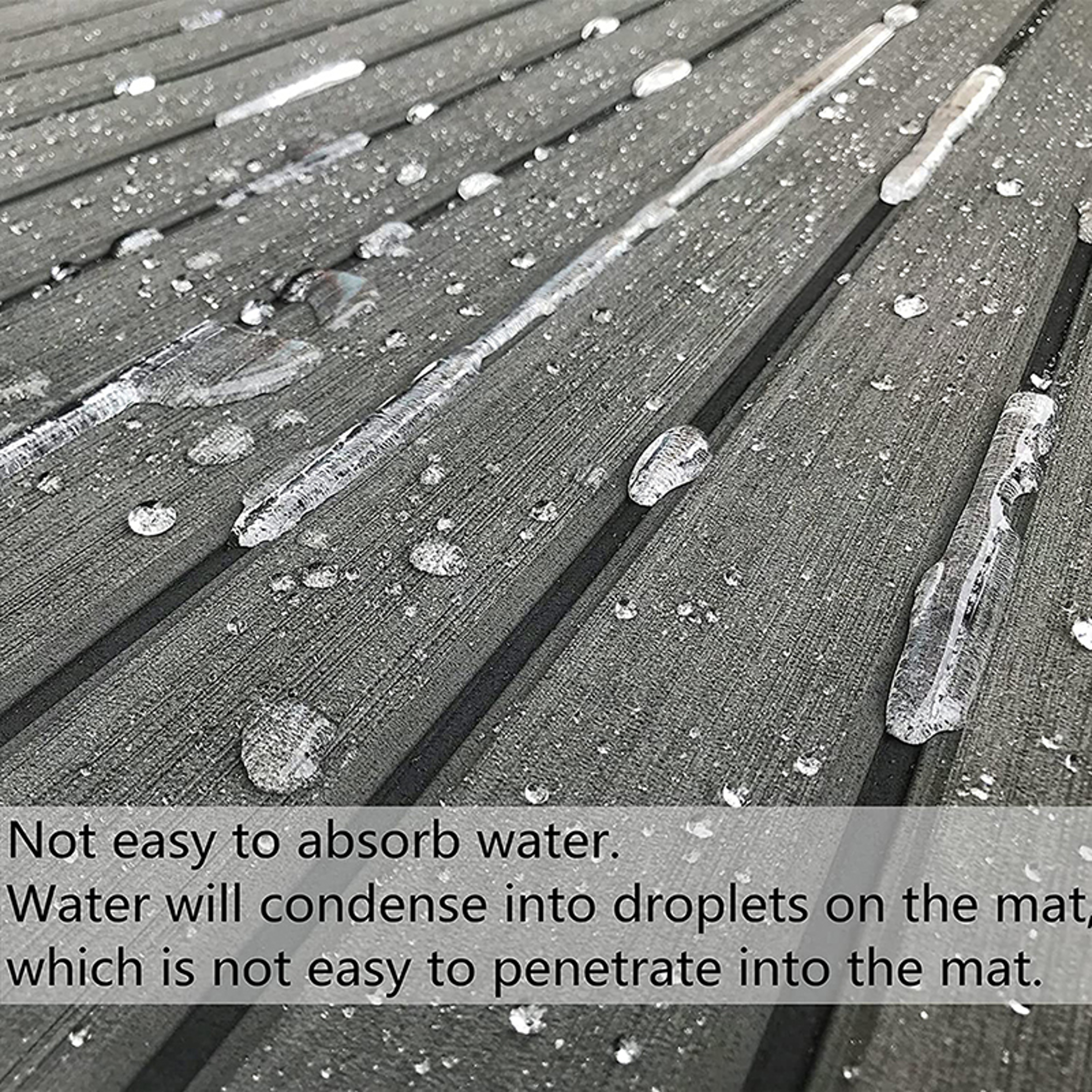 Customizable EVA Foam Boat Decking Sheet Mat AntiSkid Faux Teak Yacht Marine Flooring Pad SelfAdhes