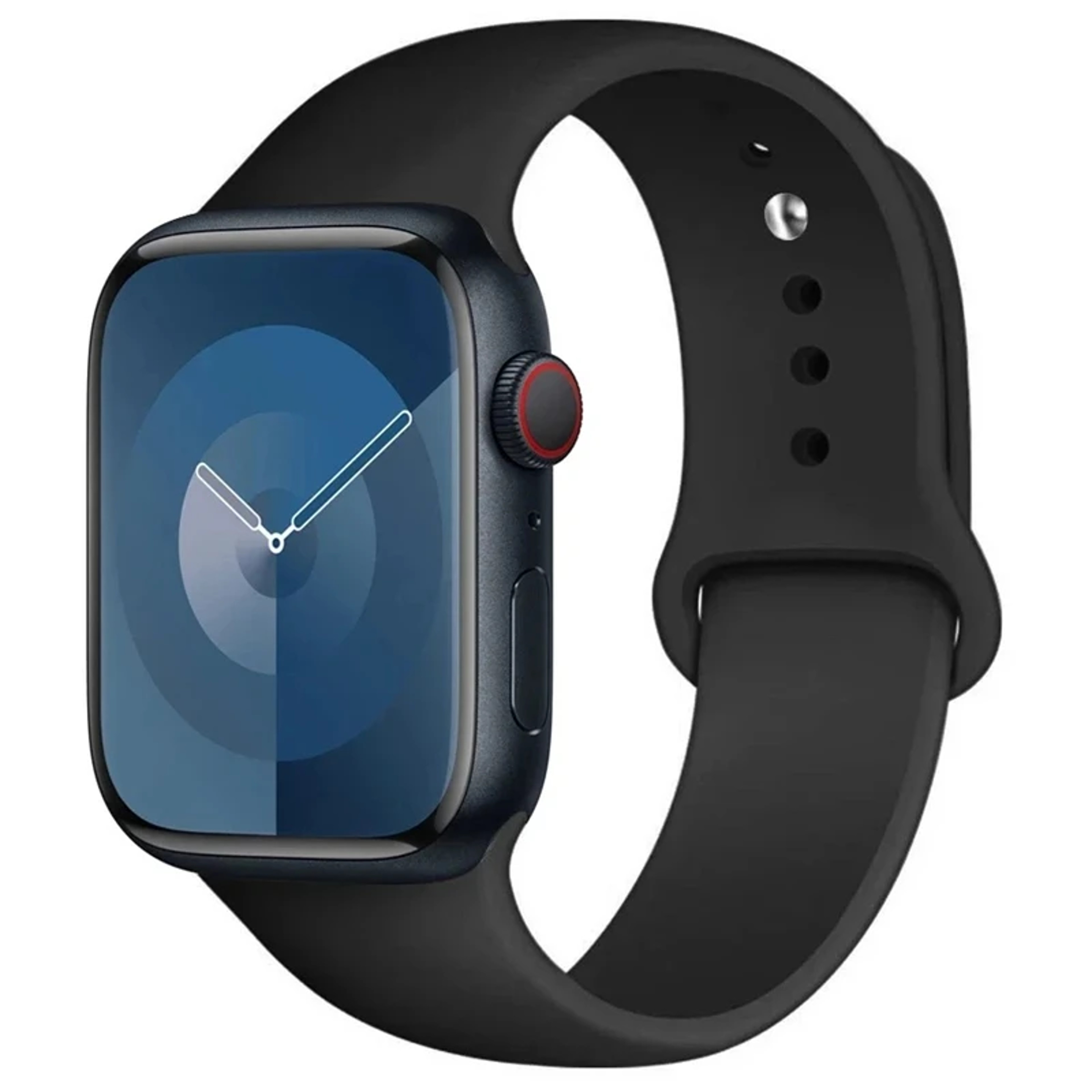 Soft Silicone Sport Band For Apple Watch Comfortable Replacement Strap For Fitness And Daily Wear 11