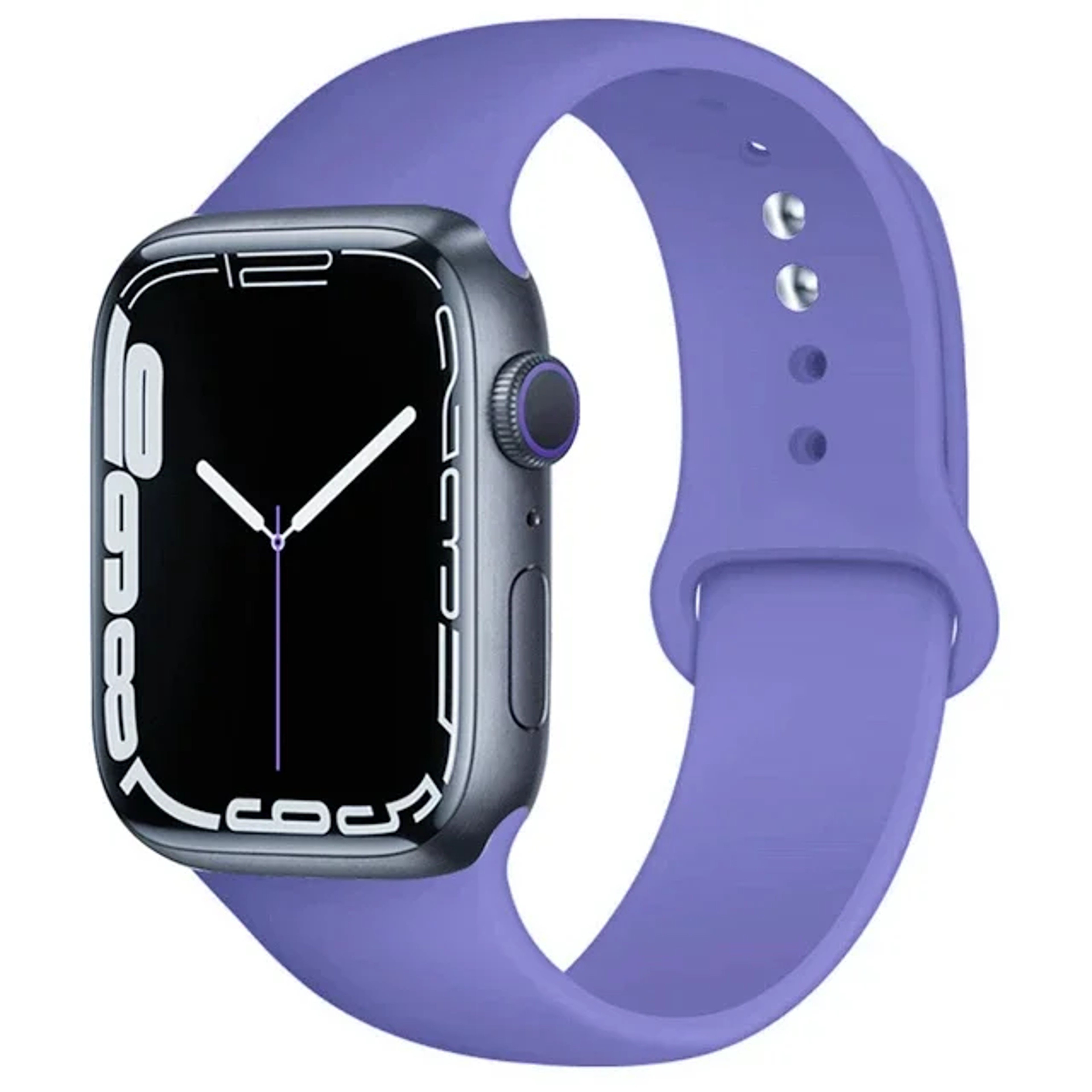 Soft Silicone Sport Band For Apple Watch Comfortable Replacement Strap For Fitness And Daily Wear 12