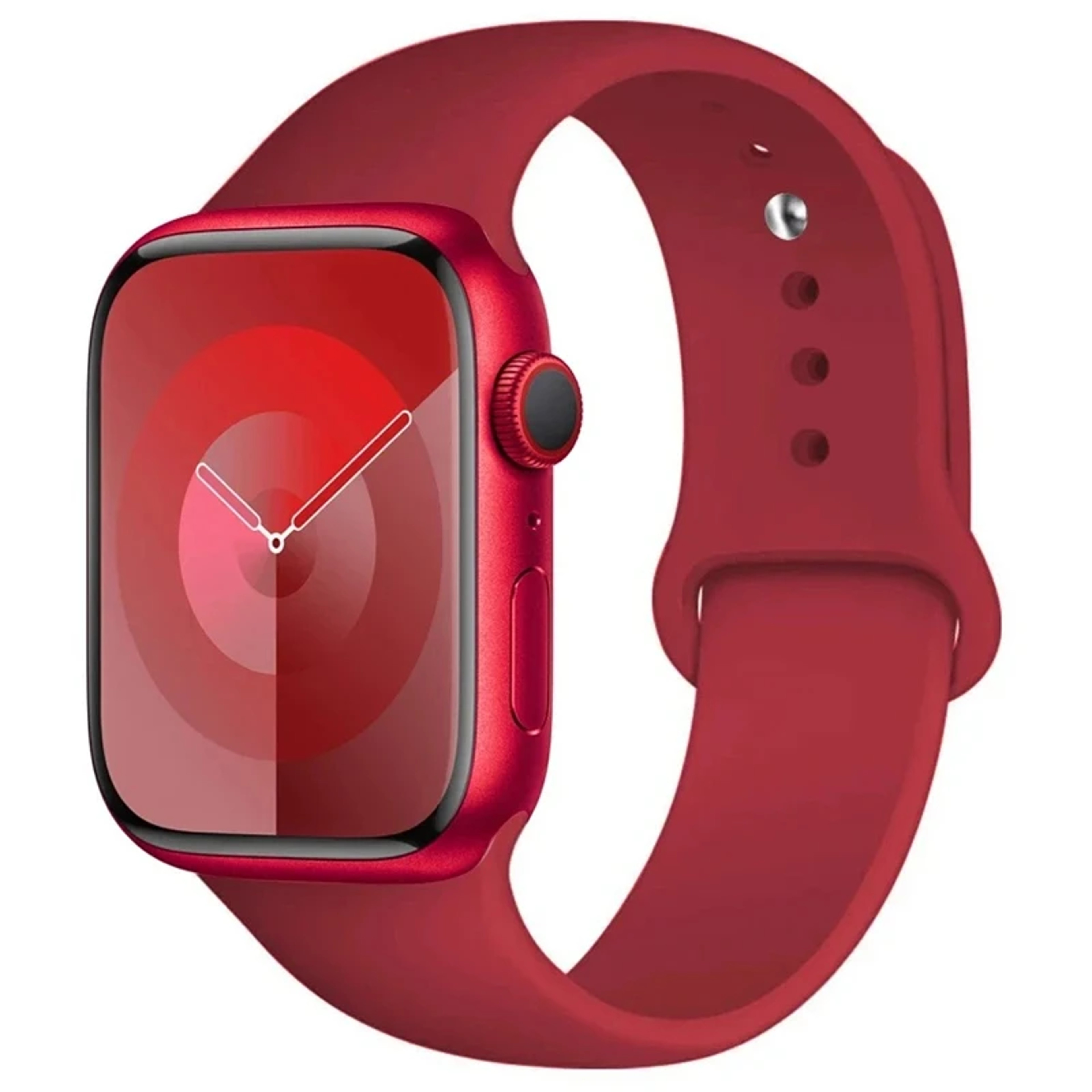 Soft Silicone Sport Band For Apple Watch Comfortable Replacement Strap For Fitness And Daily Wear 14