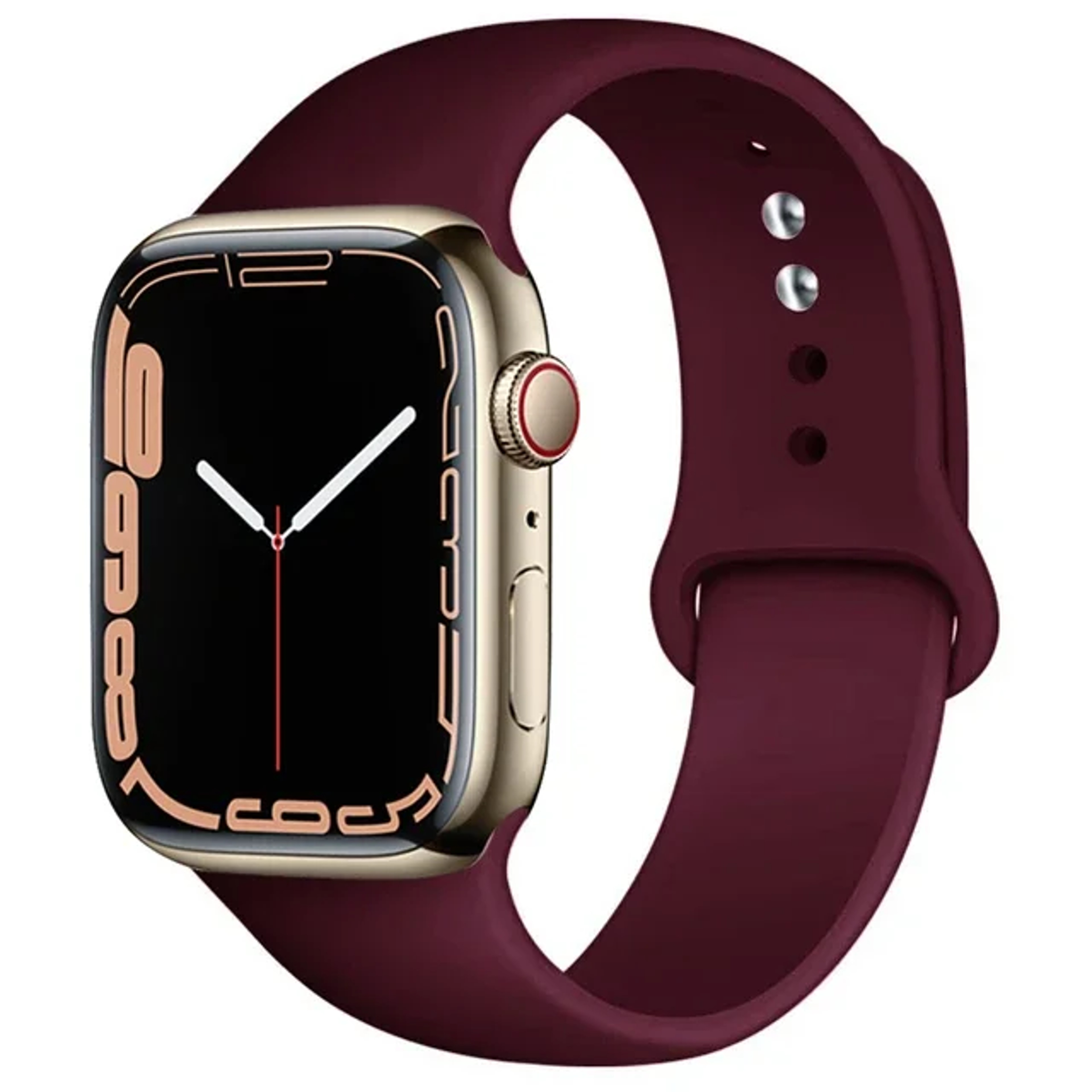Soft Silicone Sport Band For Apple Watch Comfortable Replacement Strap For Fitness And Daily Wear 28