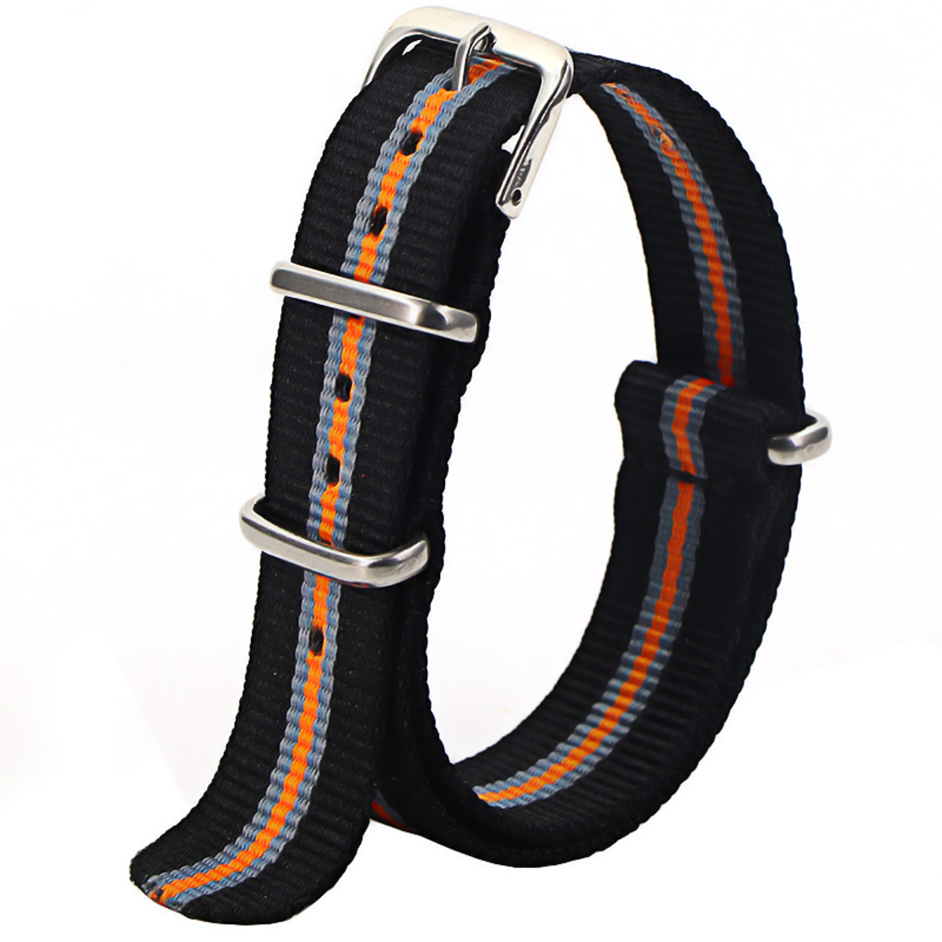 Waterproof Nylon Watch Strap, Sport Military Style Watch Band Replacement for Men Women Wristwatch Belts – view 7