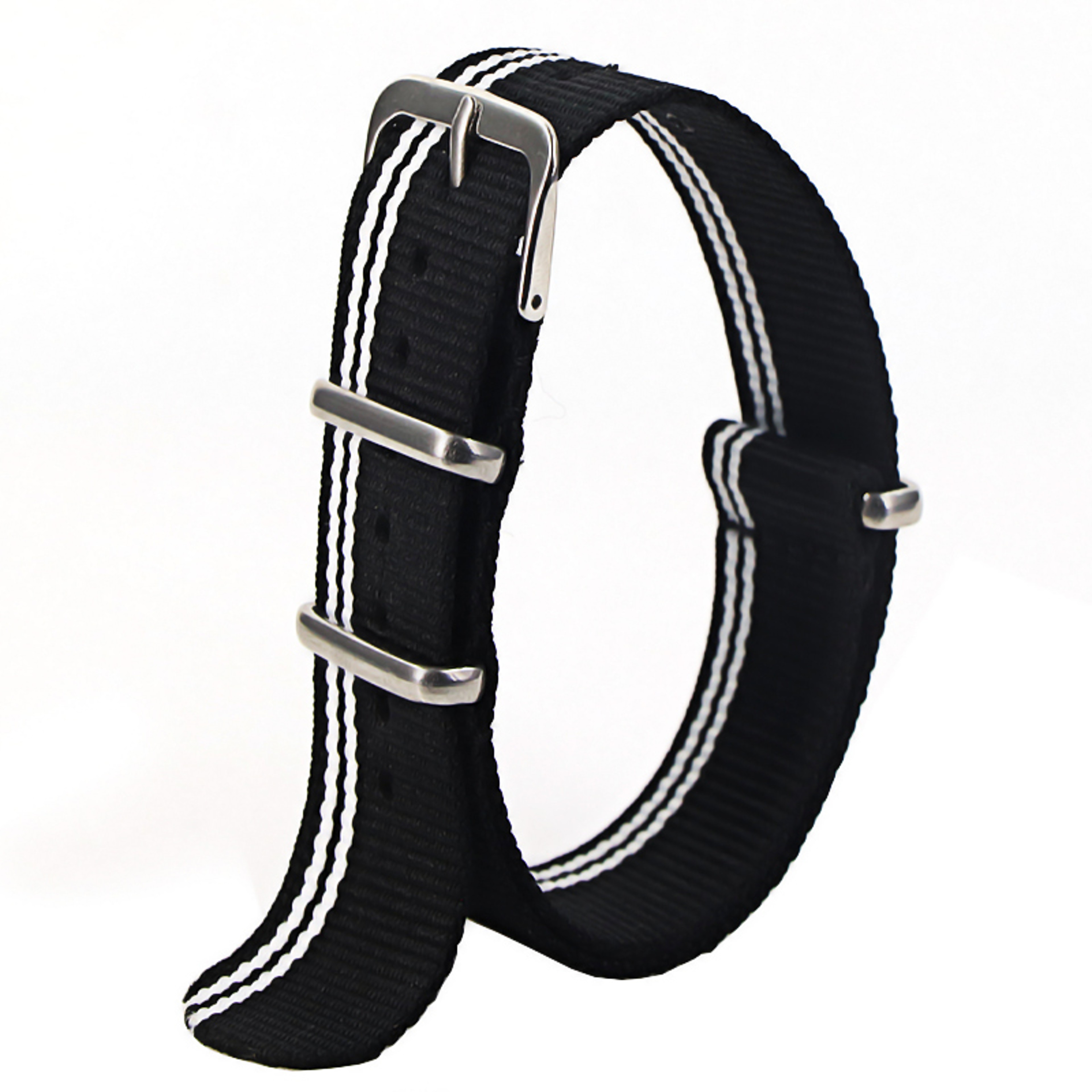 Waterproof Nylon Watch Strap, Sport Military Style Watch Band Replacement for Men Women Wristwatch Belts – view 21