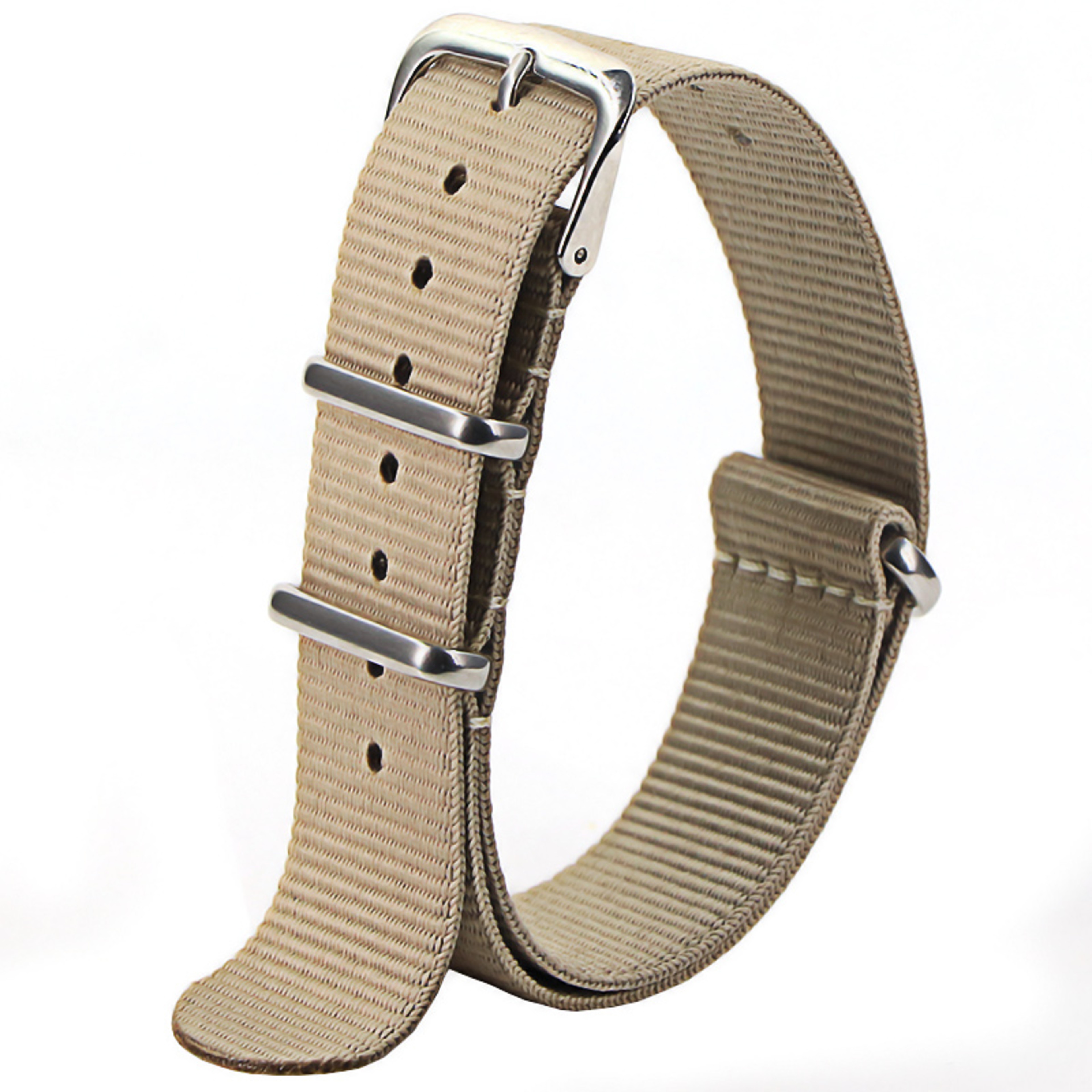 Waterproof Nylon Watch Strap, Sport Military Style Watch Band Replacement for Men Women Wristwatch Belts – view 39