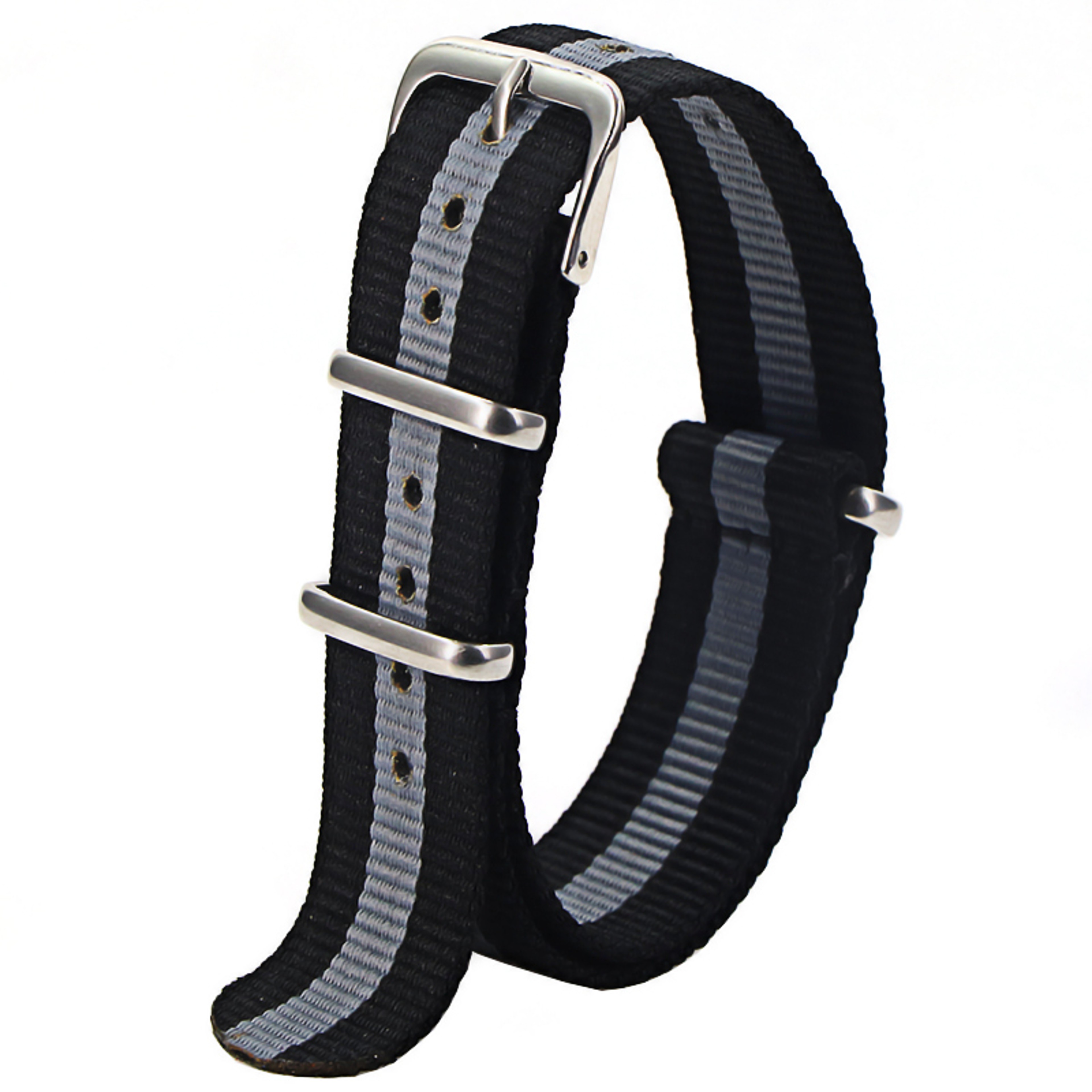 Waterproof Nylon Watch Strap, Sport Military Style Watch Band Replacement for Men Women Wristwatch Belts – view 44