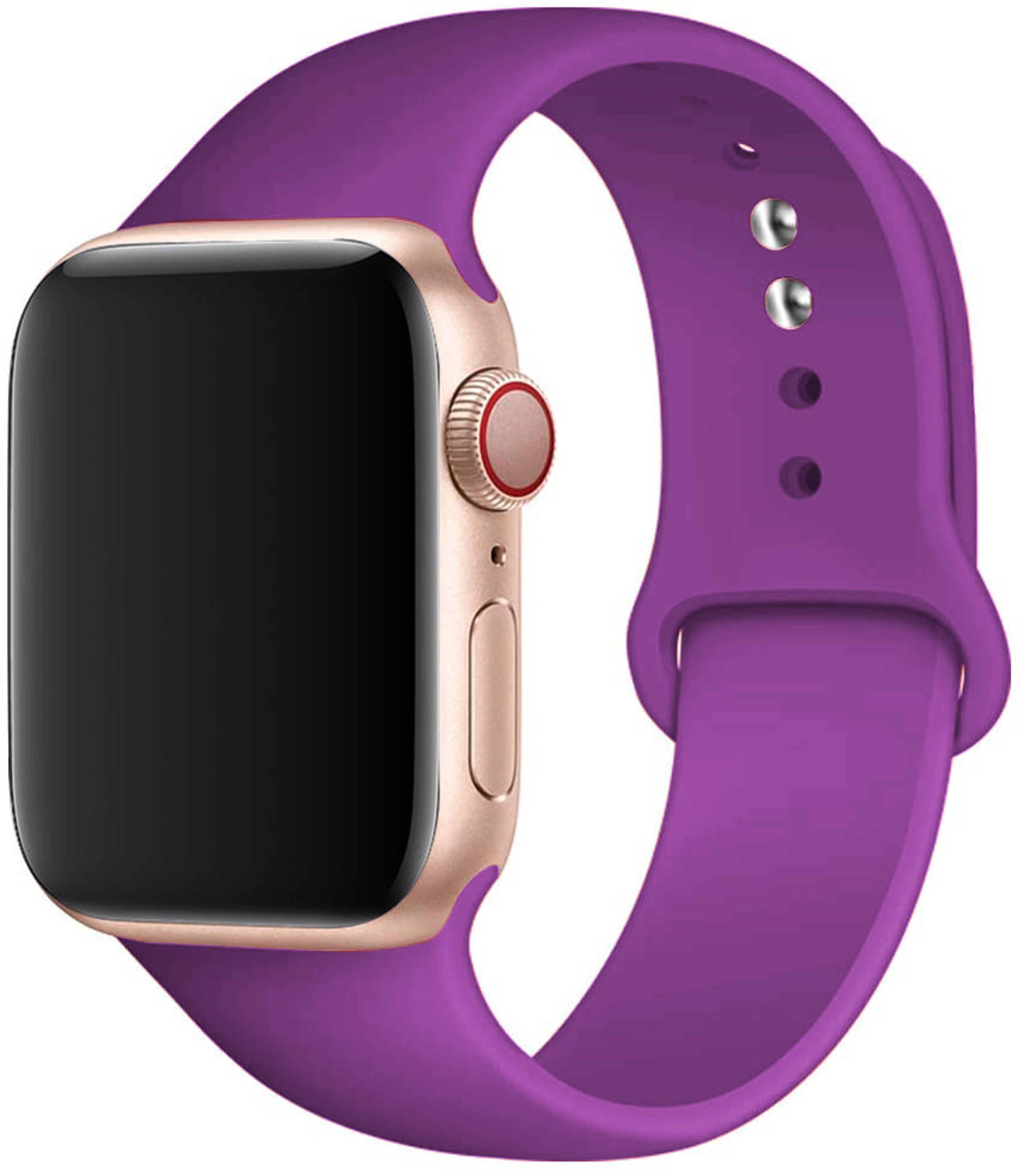 Universal Straps For Apple Watch Band, Soft Silicone Correa Bracelet for iWatch SE, Series & Ultra – view 35