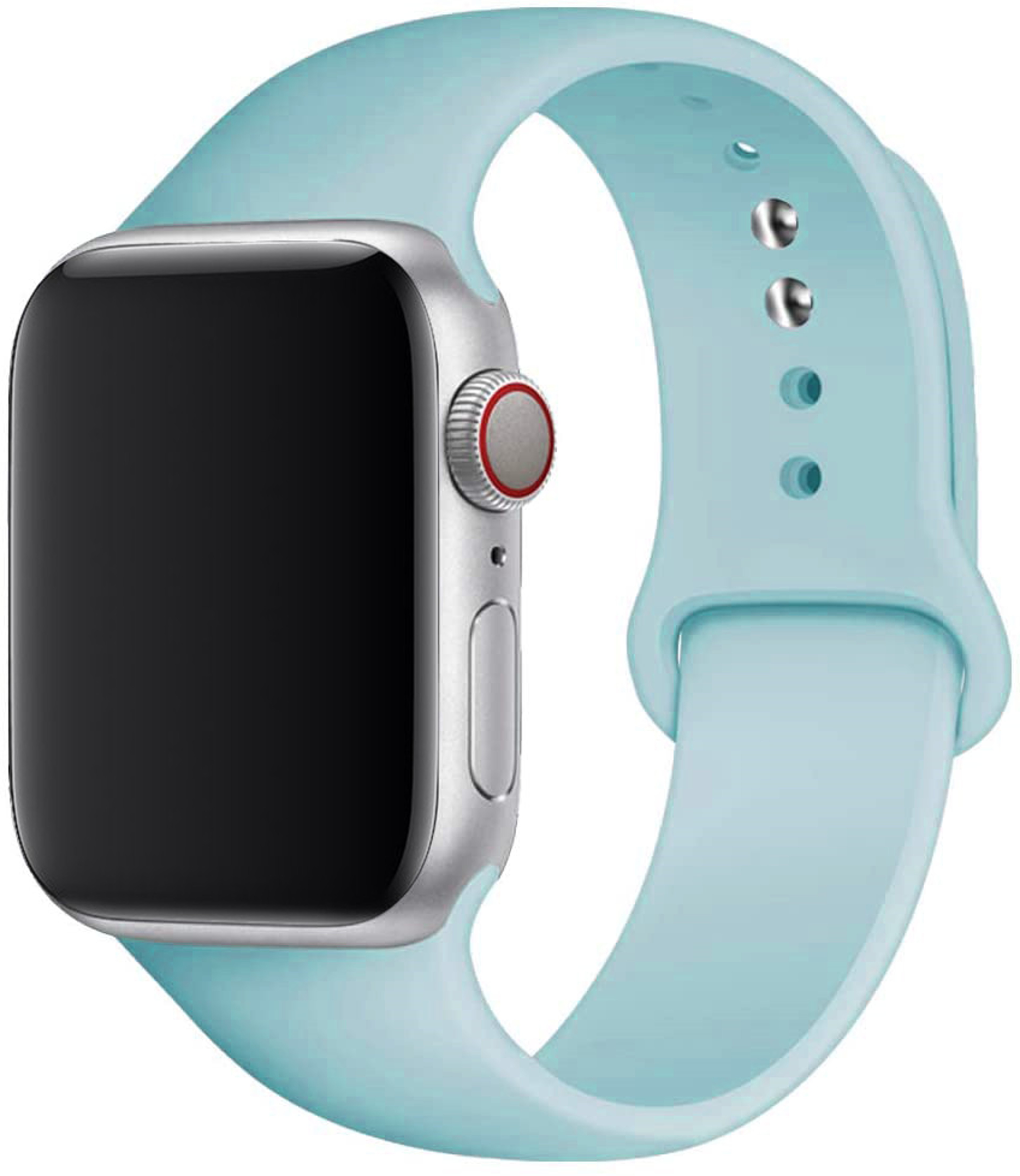 Universal Straps For Apple Watch Band, Soft Silicone Correa Bracelet for iWatch SE, Series & Ultra – view 58