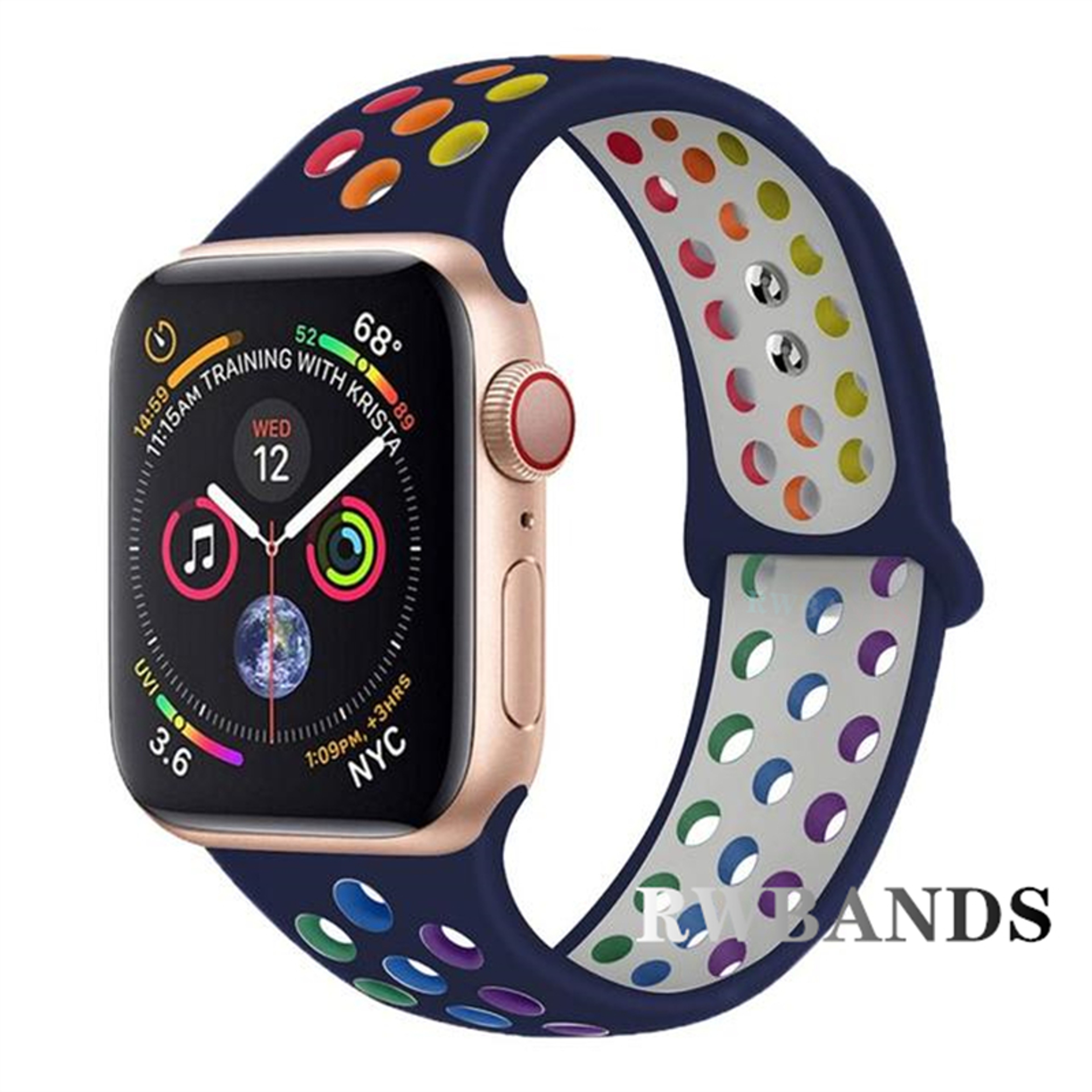 Breathable Sport Strap for Apple Watch, iWatch Series – view 21