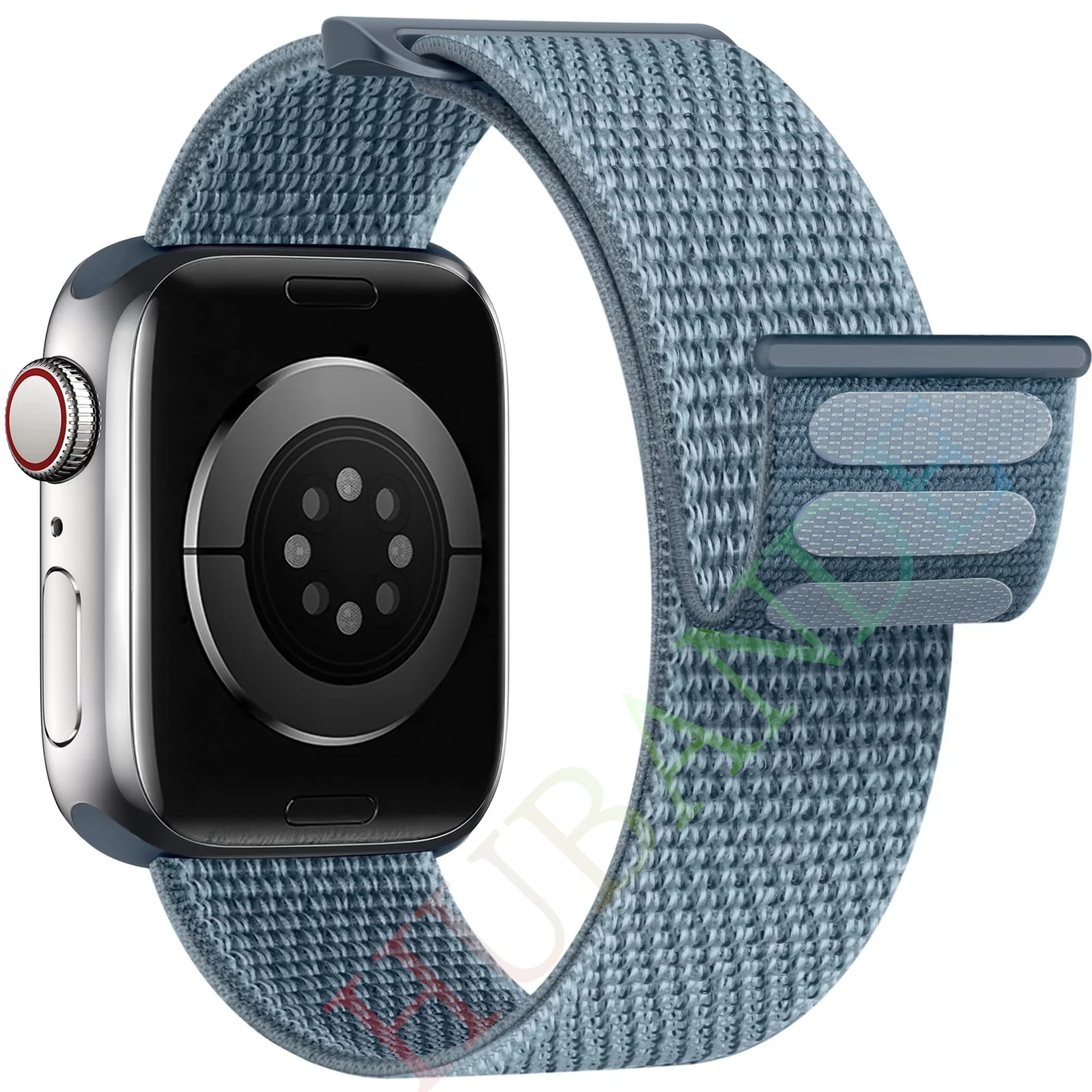 Nylon Loop Watch Band for Apple Watch Ultra, Adjustable Breathable Strap for iWatch Serie – view 9